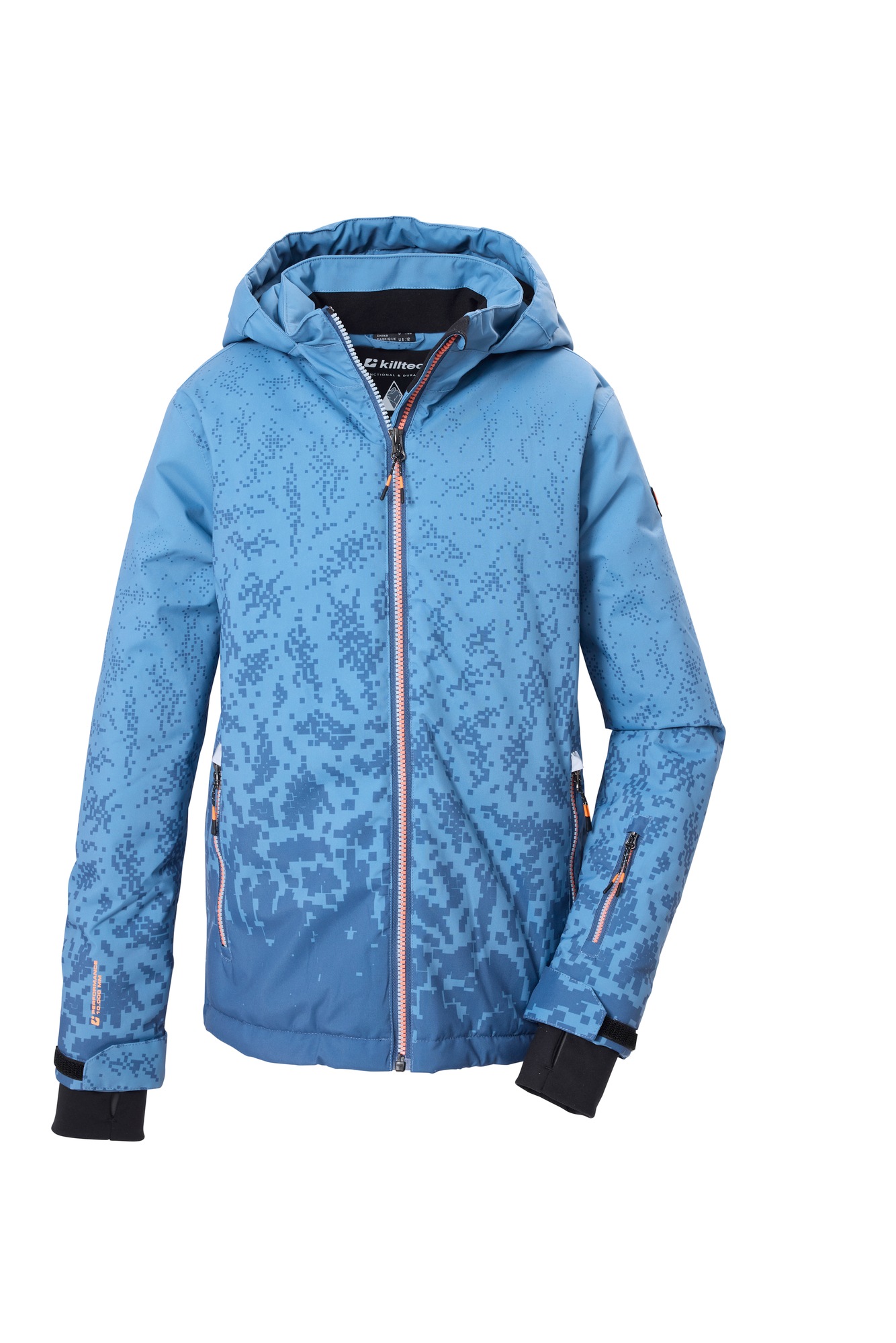 Killtec Veste fonctionnelle »KSW 204 BYS SKI JCKT« avec capuche für Kinder, mit verschweissten Nähten, 10.000 mm Wassersäule