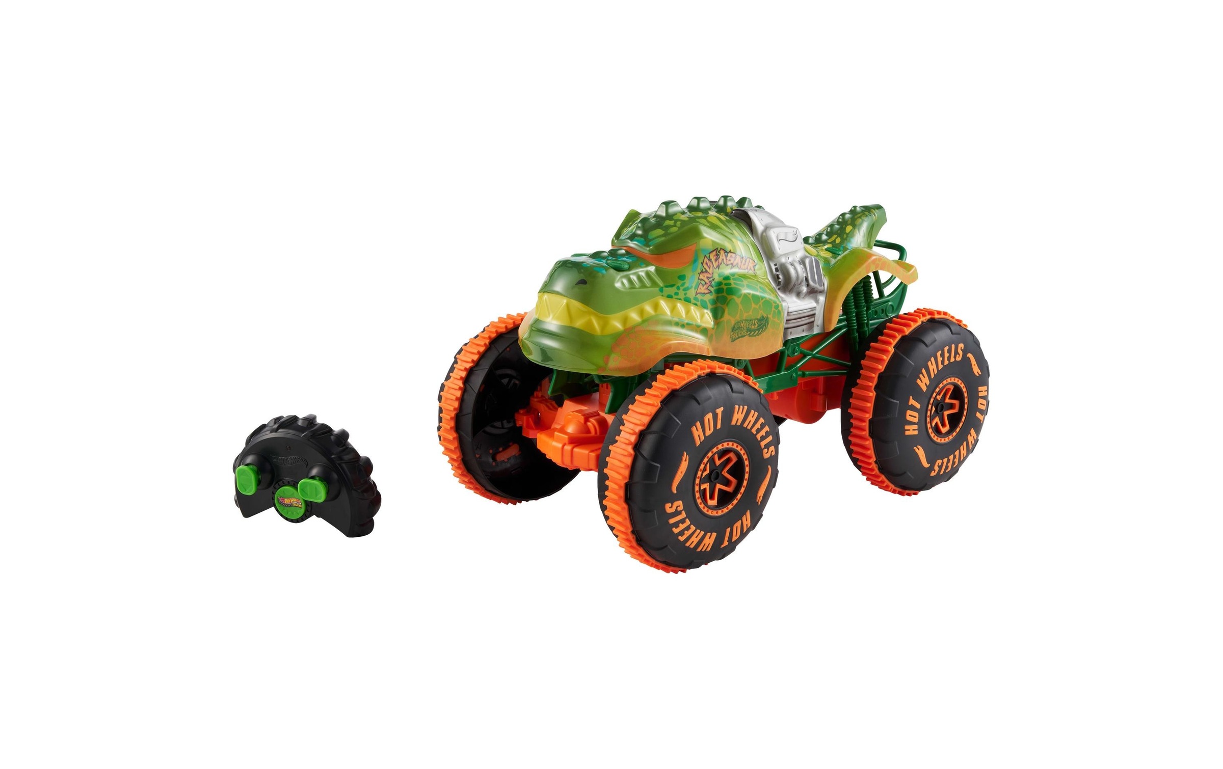 Image of Hot Wheels Spielzeug-Monstertruck "Wheels Monster Trucks R/C Rageasaur"