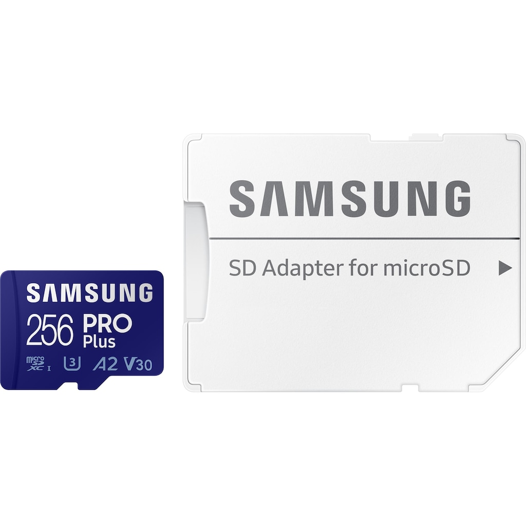 Samsung Speicherkarte »PRO PLUS 256 GB«, (160 MB/s Lesegeschwindigkeit)