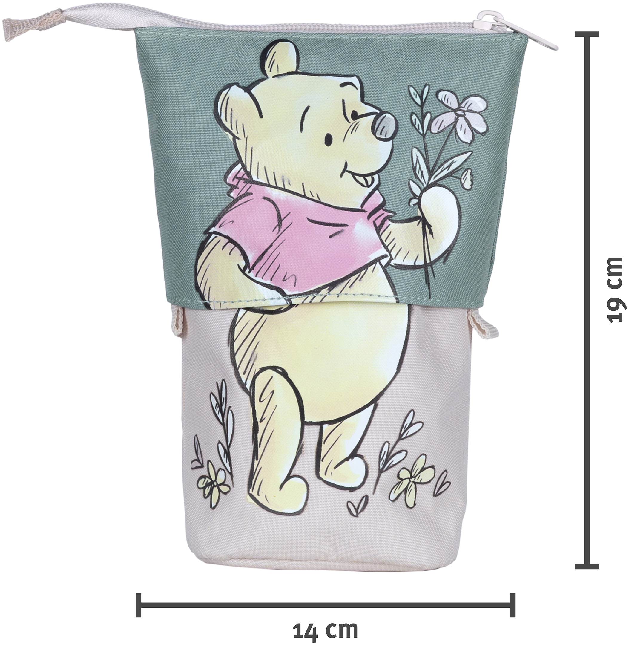 UNDERCOVER Sac à dos pour enfants »Winnie Pooh« incluant carnet A5 et trousse