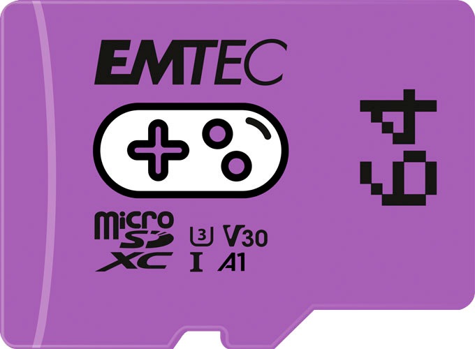 Image of EMTEC Speicherkarte »Gaming microSD 64 GB«, (UHS Class 1 100 MB/s Lesegeschwindigkeit) bei Ackermann Versand Schweiz