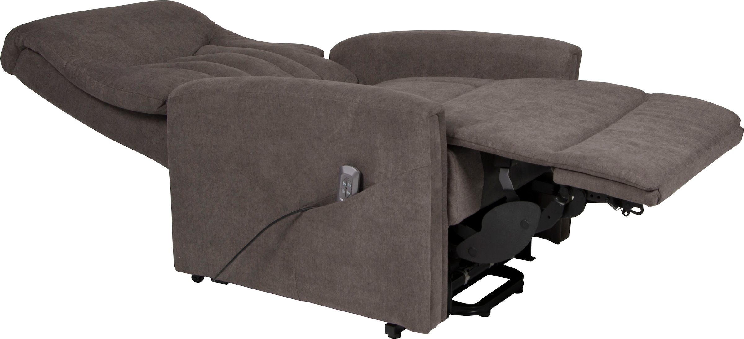 Duo Collection TV-Sessel »Bonnyville 2 mit 2 Motoren, elektrischer Aufstehhilfe« Relaxfunktion und Taschenfederkern mit Stahlwellenunterfederung