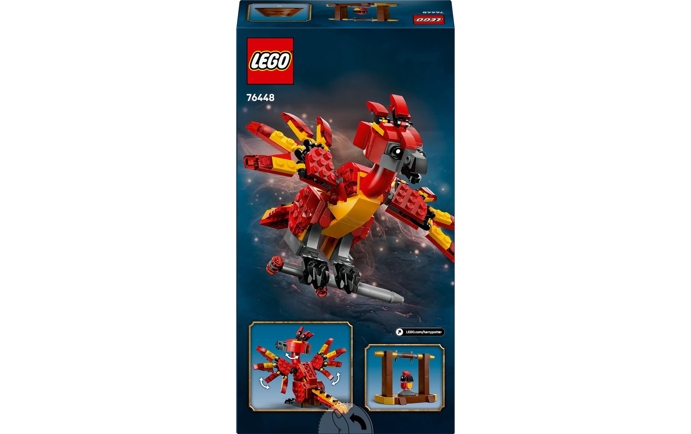 LEGO® Spielbausteine »Harry Potter Fawkes: Dumbledores Phönix 76448«, (299 St.)