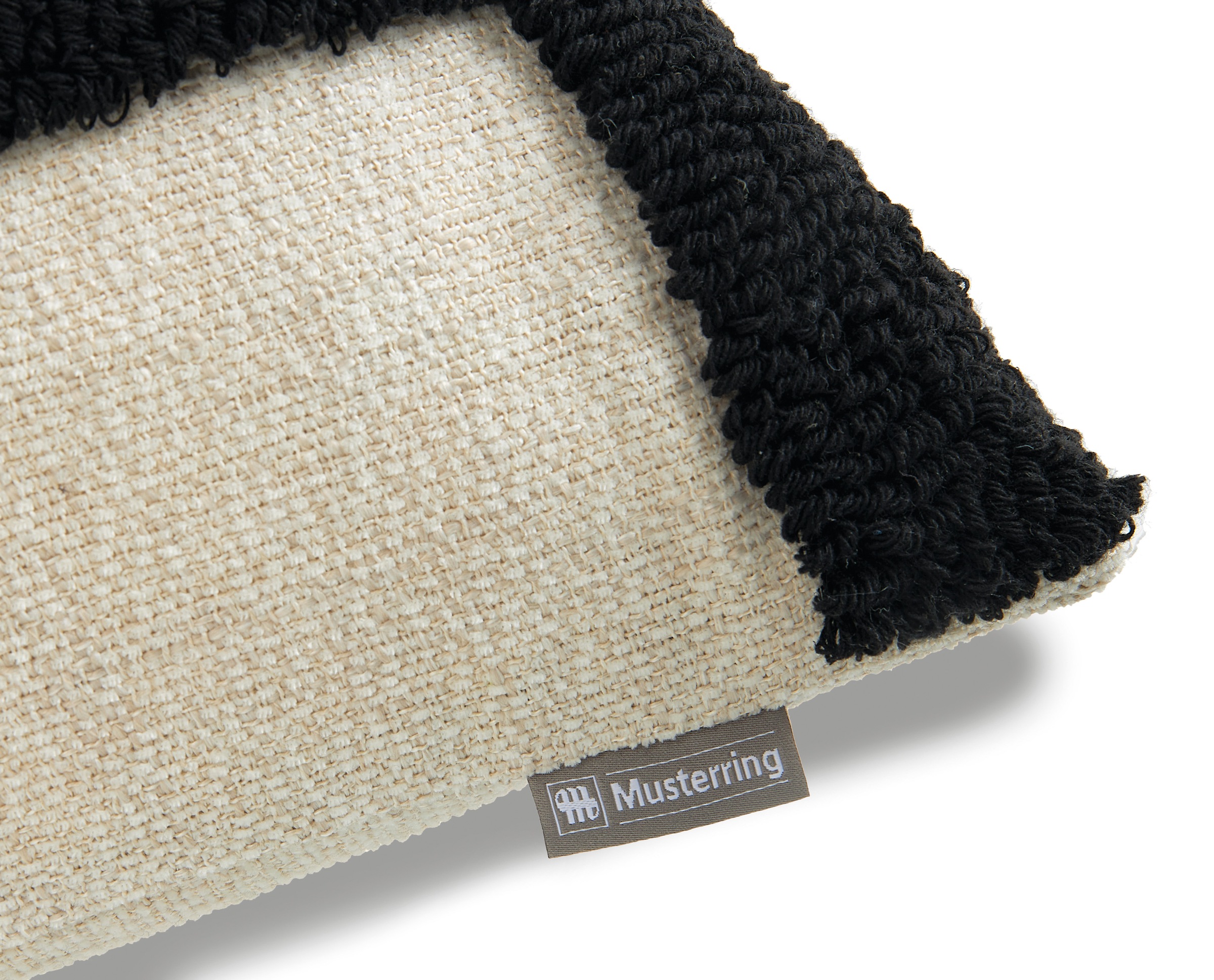 Musterring Dekokissen »Slow«, mit aufgesticktem Motiv