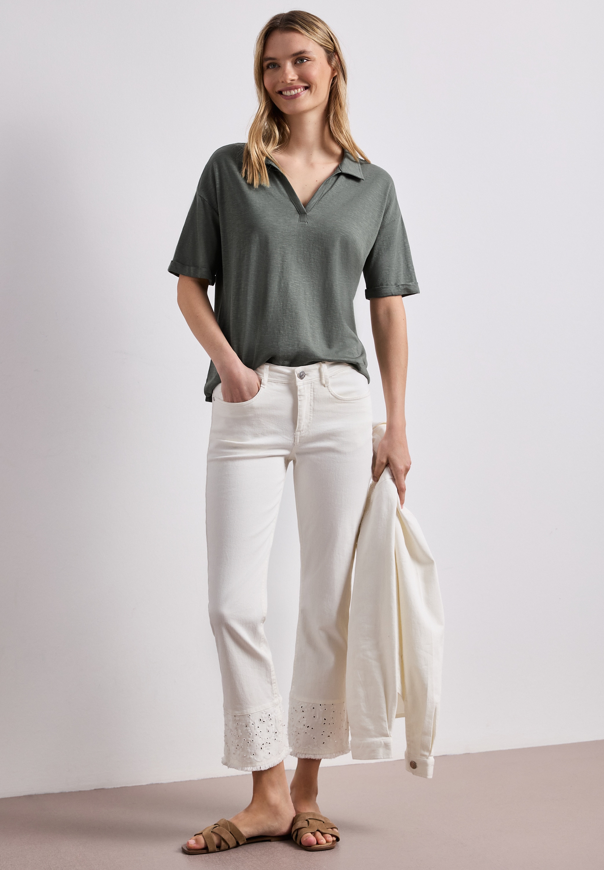 STREET ONE Poloshirt Sommer-Poloshirt