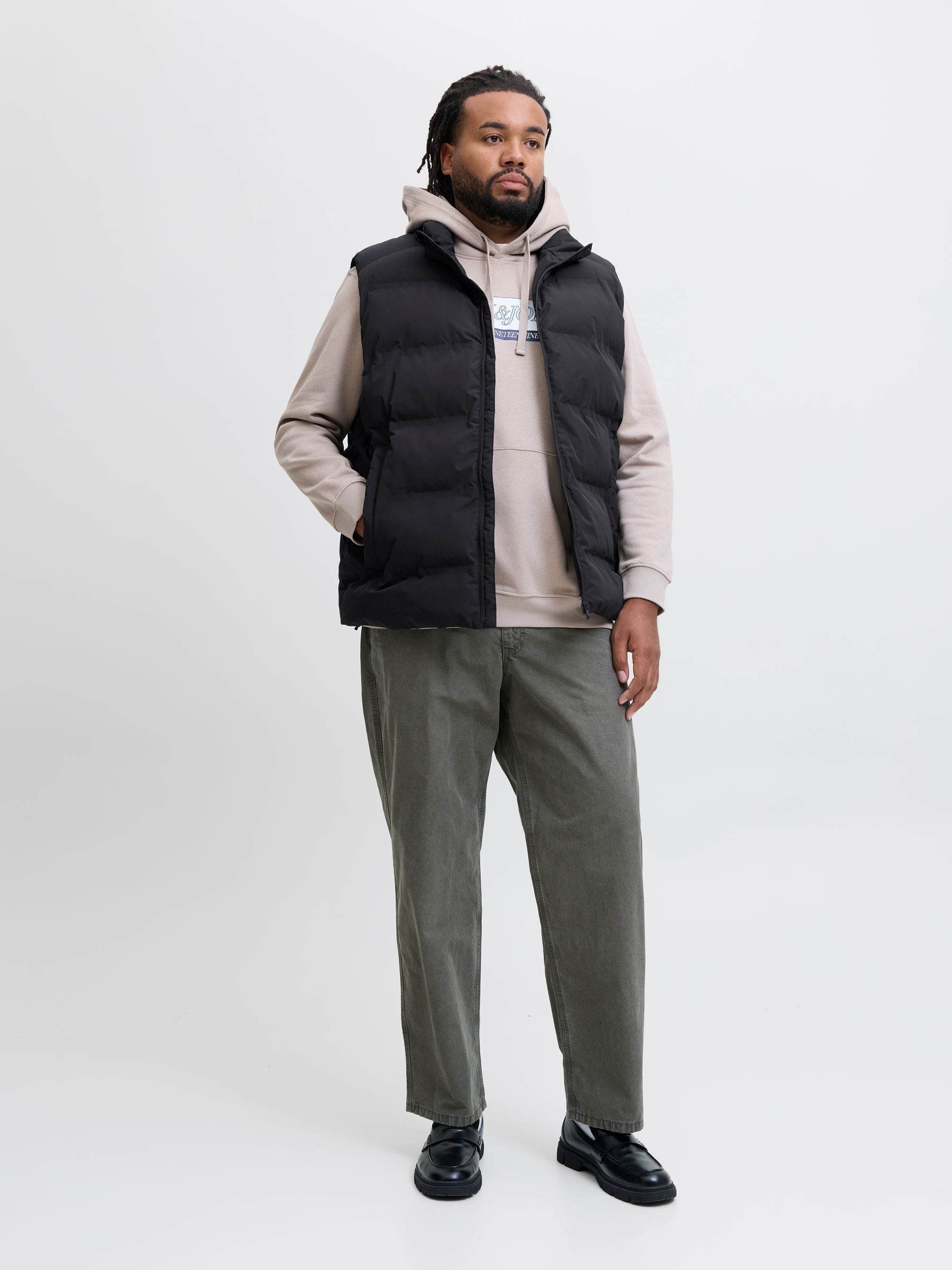 Jack & Jones PlusSize Gilet matelassé »JJESOHO BODYWARMER COLLAR SN PLS«