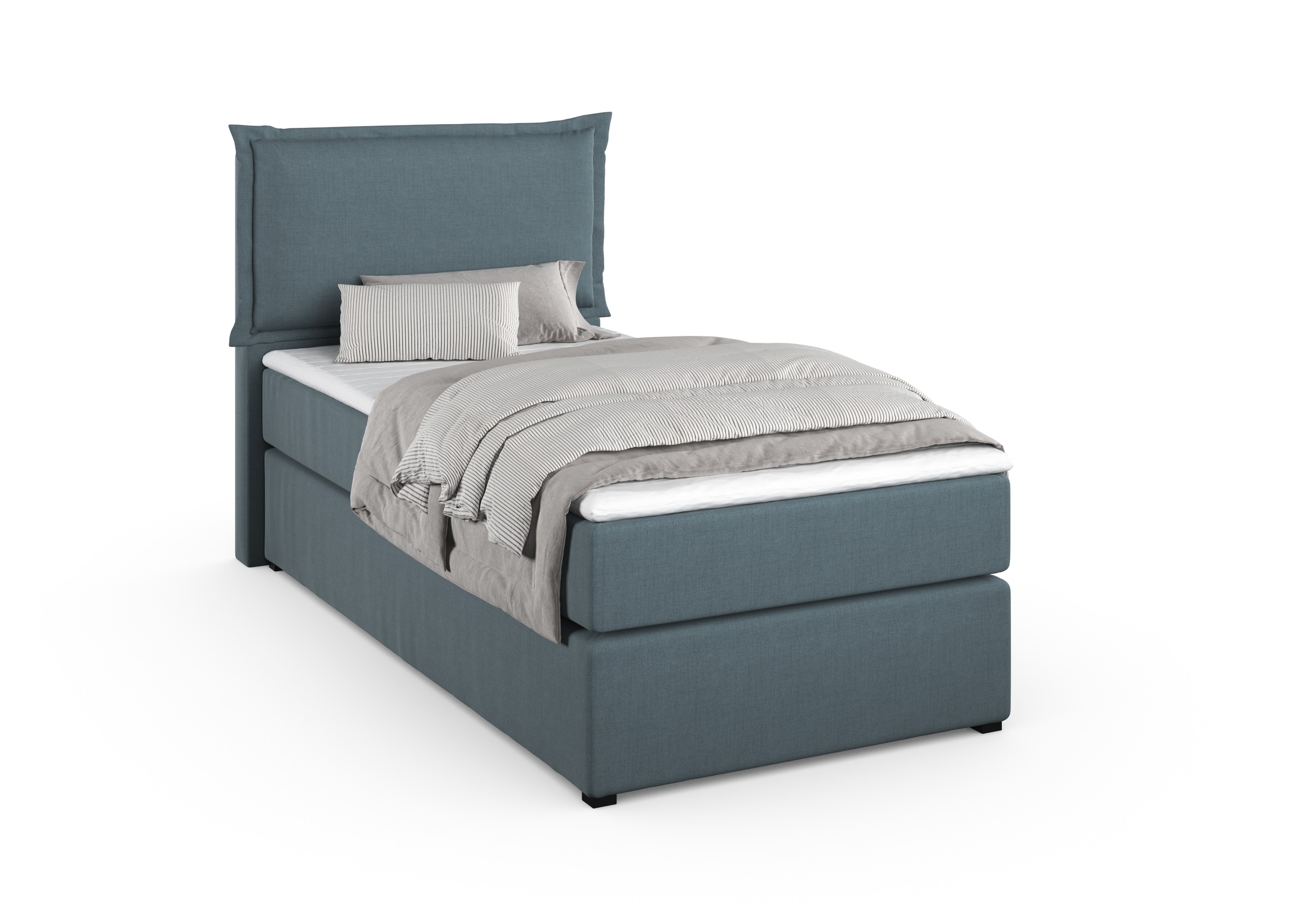 Home affaire Boxspringbett »Lysann« 5fach verstellbares Kopfteil, in 4 Breiten, 3 Matratzenarten