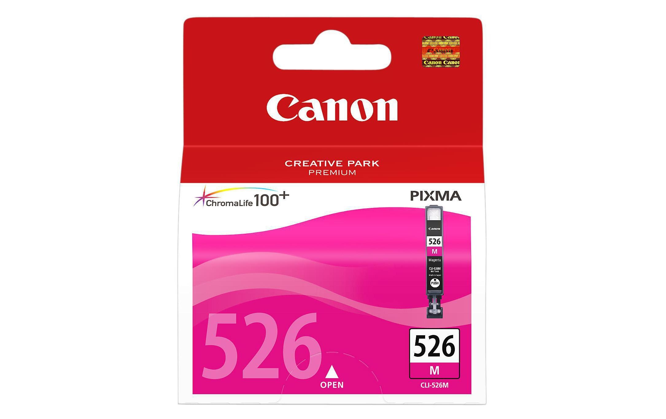 Canon Tintenpatrone »CLI-526M Magenta«, (1 St.)