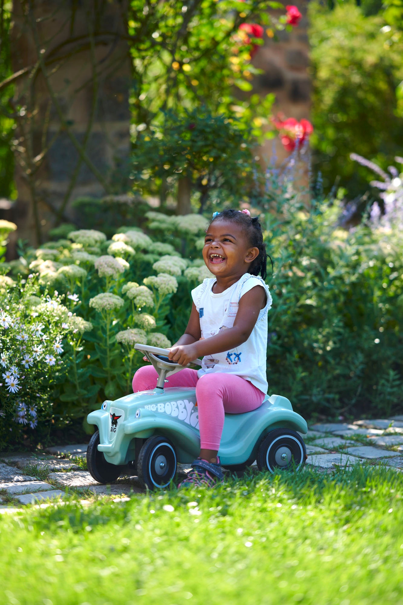 BIG Voiture à bascule »BIG Bobby-Car Green Sea« Made in Germany