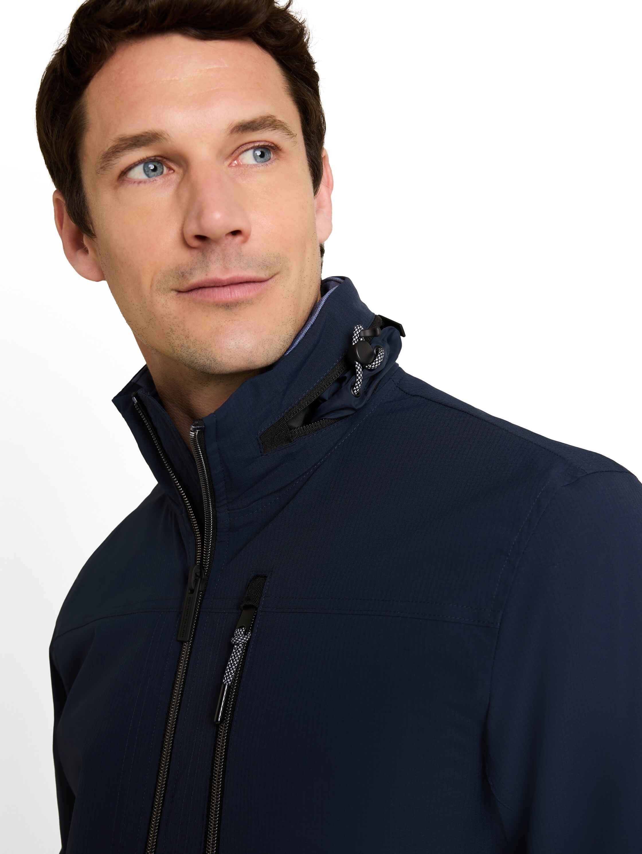 TOM TAILOR Blouson sans capuche veste sweat zippée