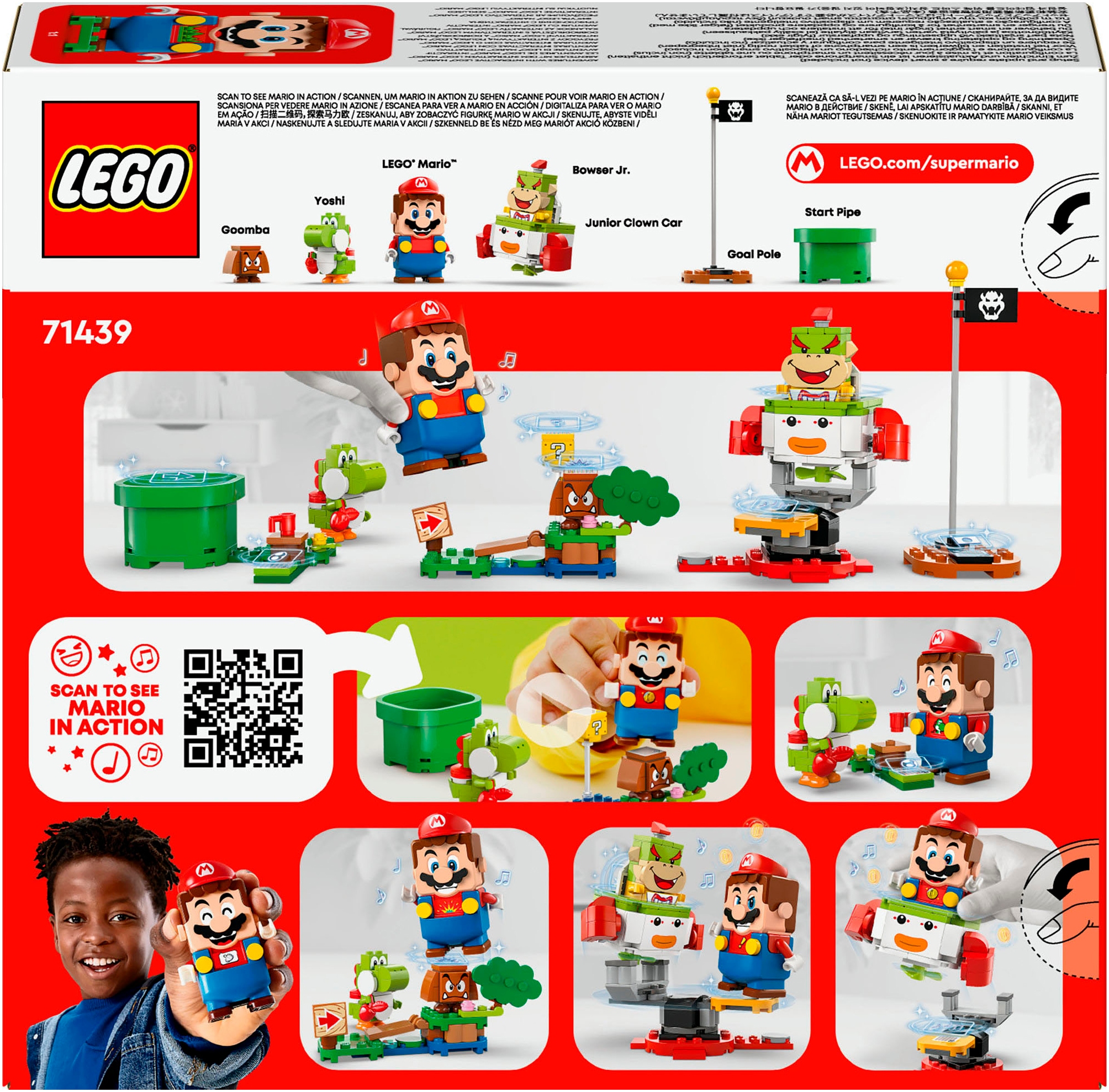 LEGO® Pions de construction »Abenteuer mit dem interaktiven LEGO® Mario™ (71439), LEGO Super Mario« Made in Europe