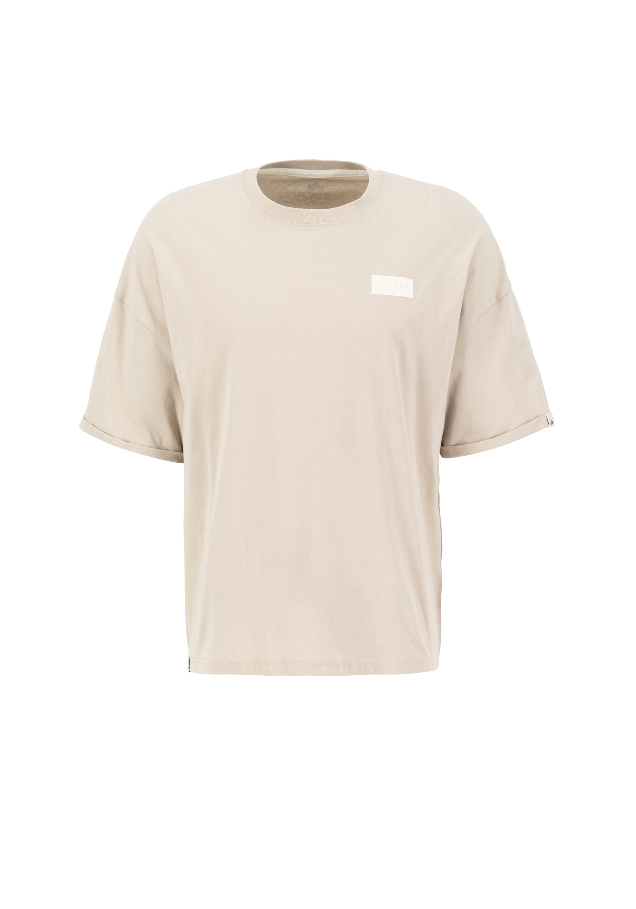 Image of Alpha Industries T-Shirt "Organics OS Roll-Up T-Shirt"
