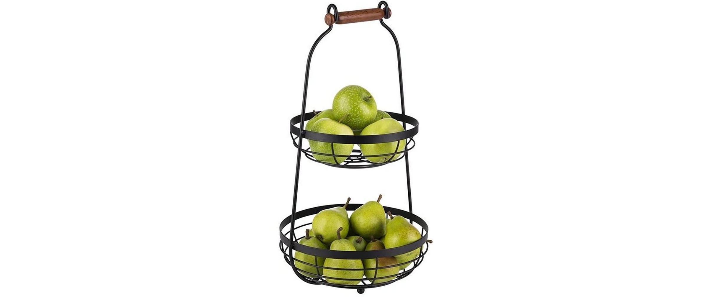 Image of APS Etagere "2-stufige Etagère" mit Holgriff, Ø 26 cm, 2-stufig, vielseitig einsetzbar