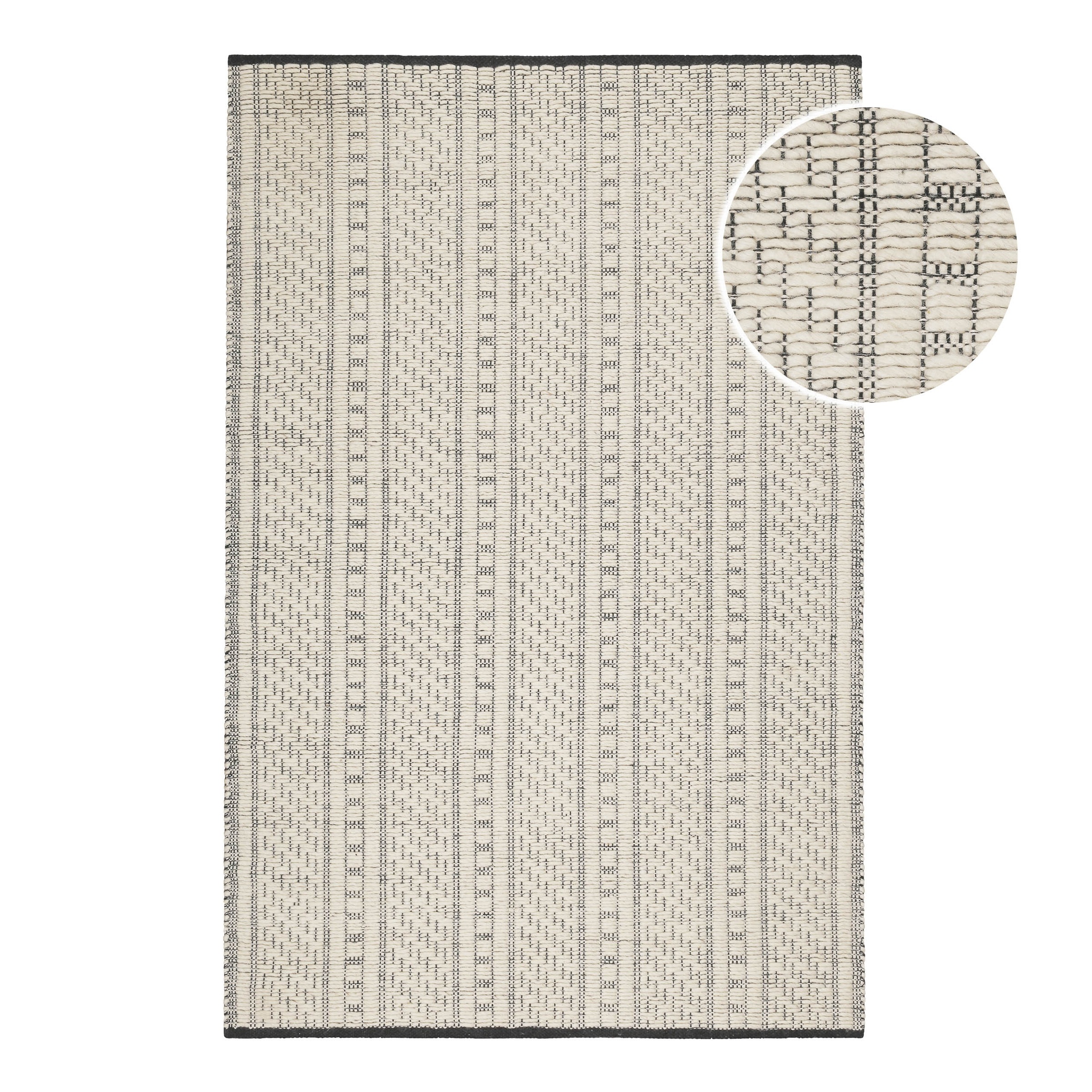 Image of Wecon home Teppich "Liv" rechteckig 8 mm Höhe handgewebt, robust, strapazierfähig, skandinavisch, Naturfaser