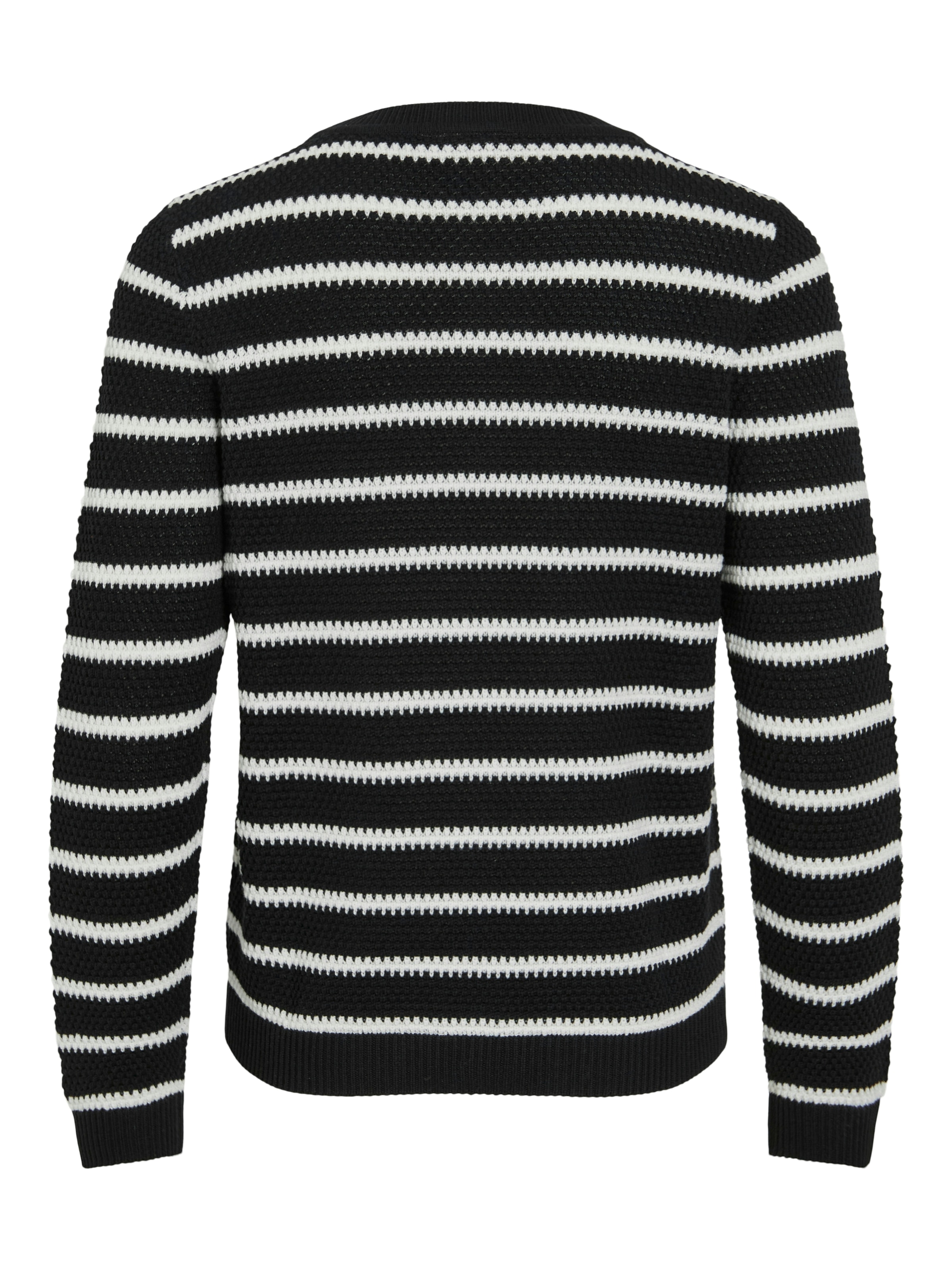 Vila Rundhalspullover »VIDALO O-NECK L/S STRIPE KNIT TOP- NOOS«