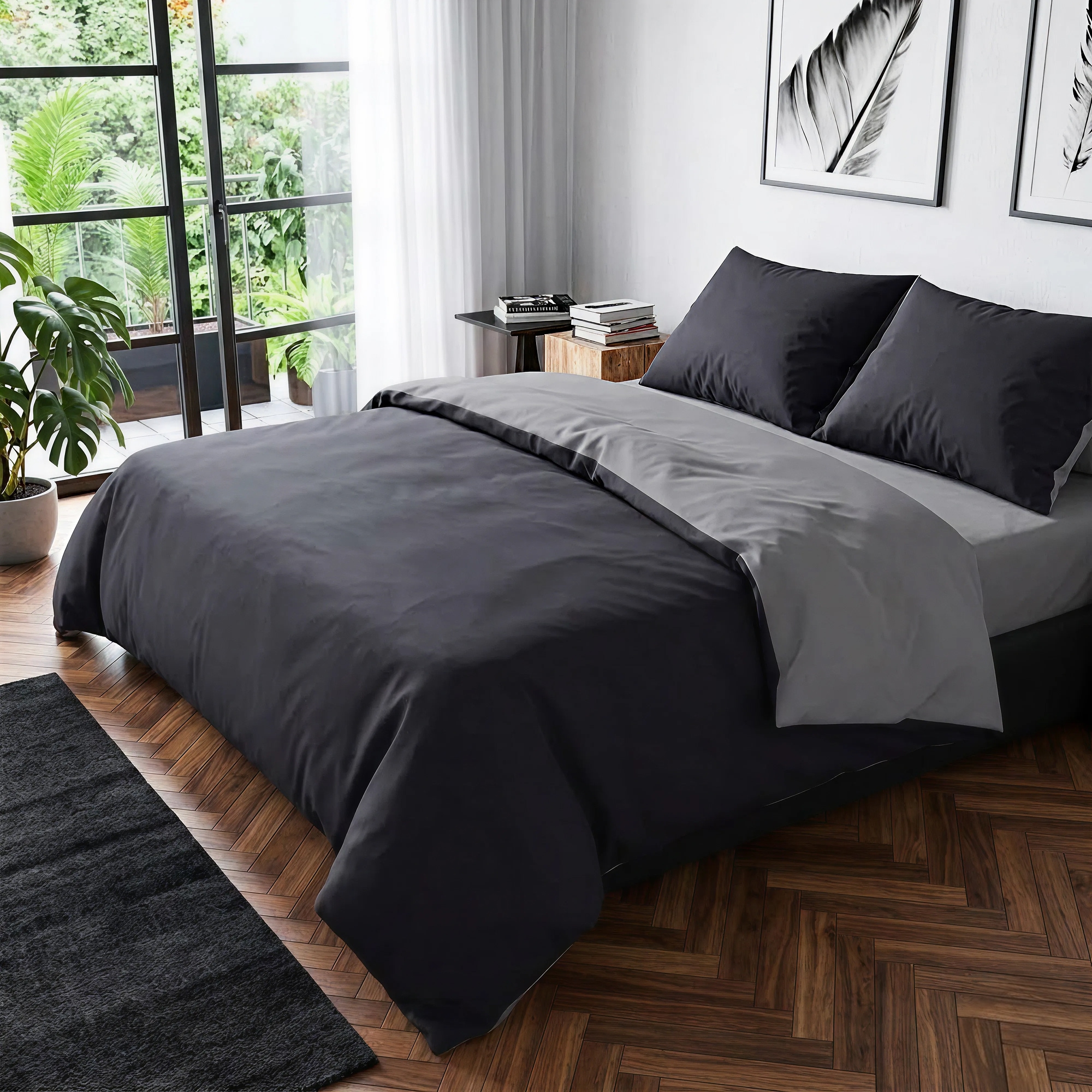 Wolkenfeld Linge de lit »Renforcé Bettwäsche Baumwolle - Natürlich weiches Schlafgefühl« 2 135x200 cm, 155x220 & grandes tailles I incl. taies d’oreiller 80x80 I uni