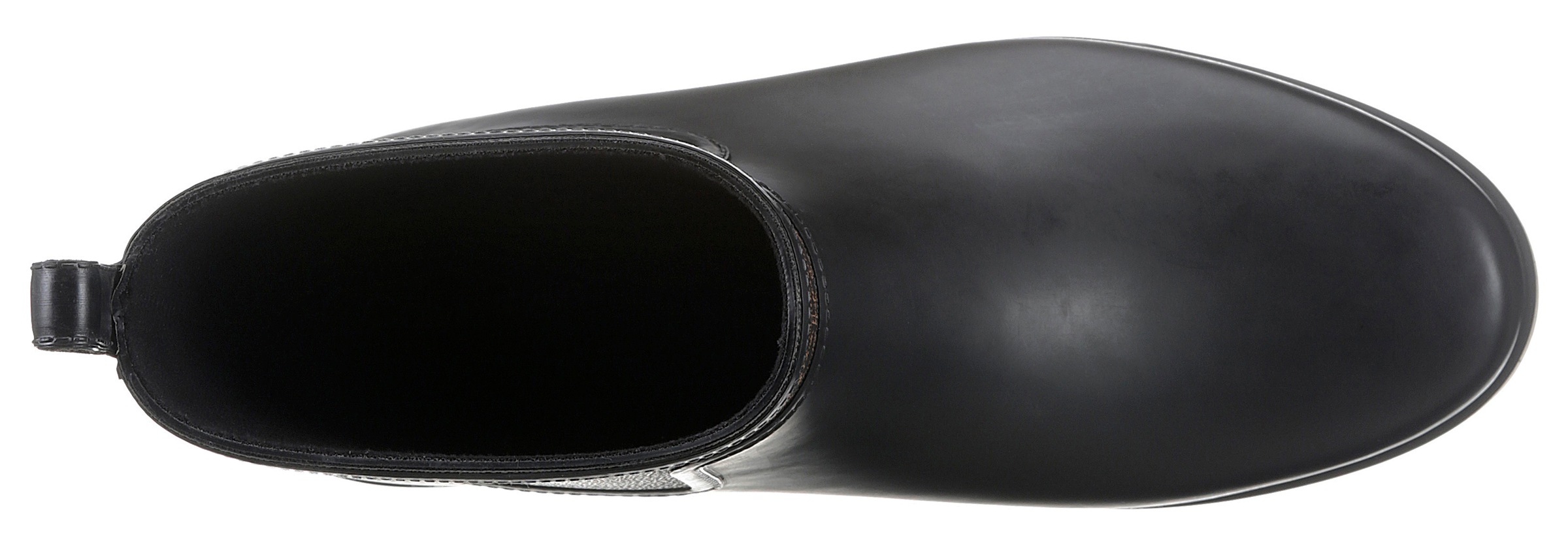 Calvin Klein Gummistiefelette »RAIN BOOT W/FLC - MONO«, mit bedrucktem Schaft