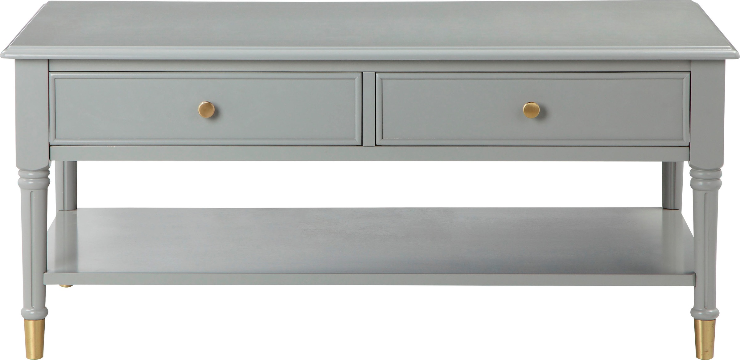 Image of Timbers Couchtisch »Thornton«, Teilmassiv, 2 Schubladen, Breite 110 cm bei Ackermann Versand Schweiz