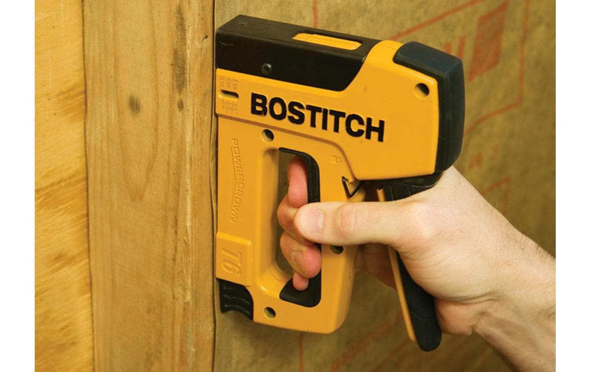 Handtacker »Bostitch PC8000 Kit, Bostitich«, (Für Material: Pappe, Sperrholz, Holz, Kunststoff)