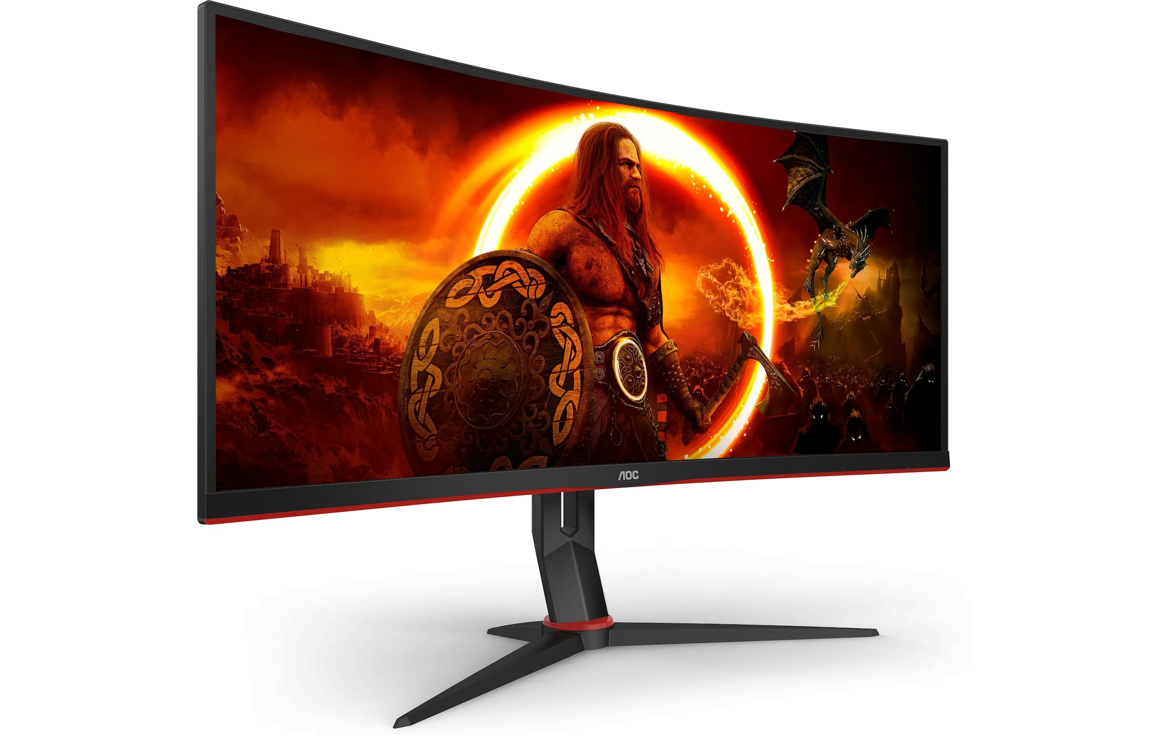 AOC Gaming-Monitor »CU34G2XP/BK«, 86,36 cm/34 Zoll, 3440 x 1440 px, UWQHD, 180 Hz
