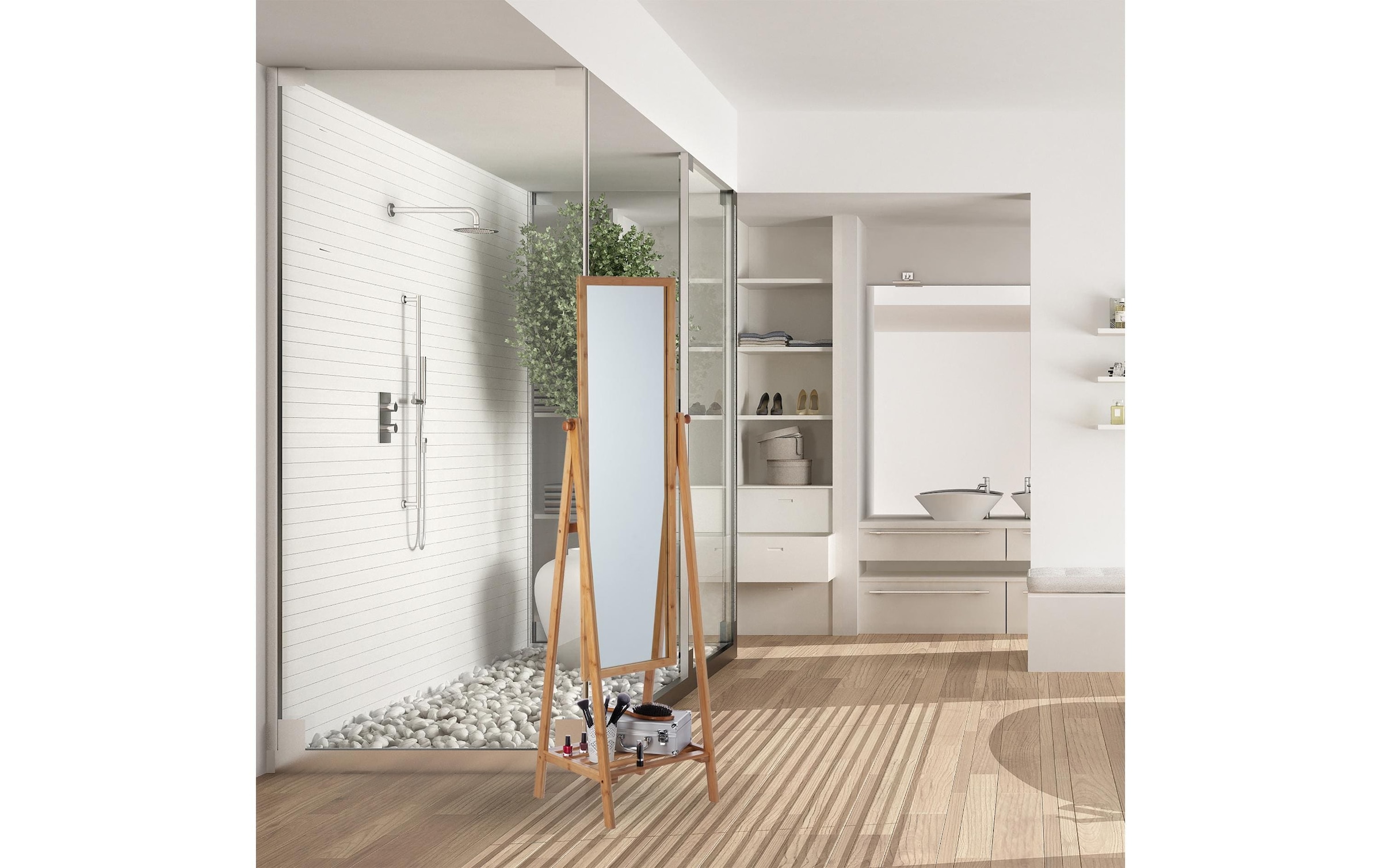 relaxdays Spiegel »40 x 159.5 cm«