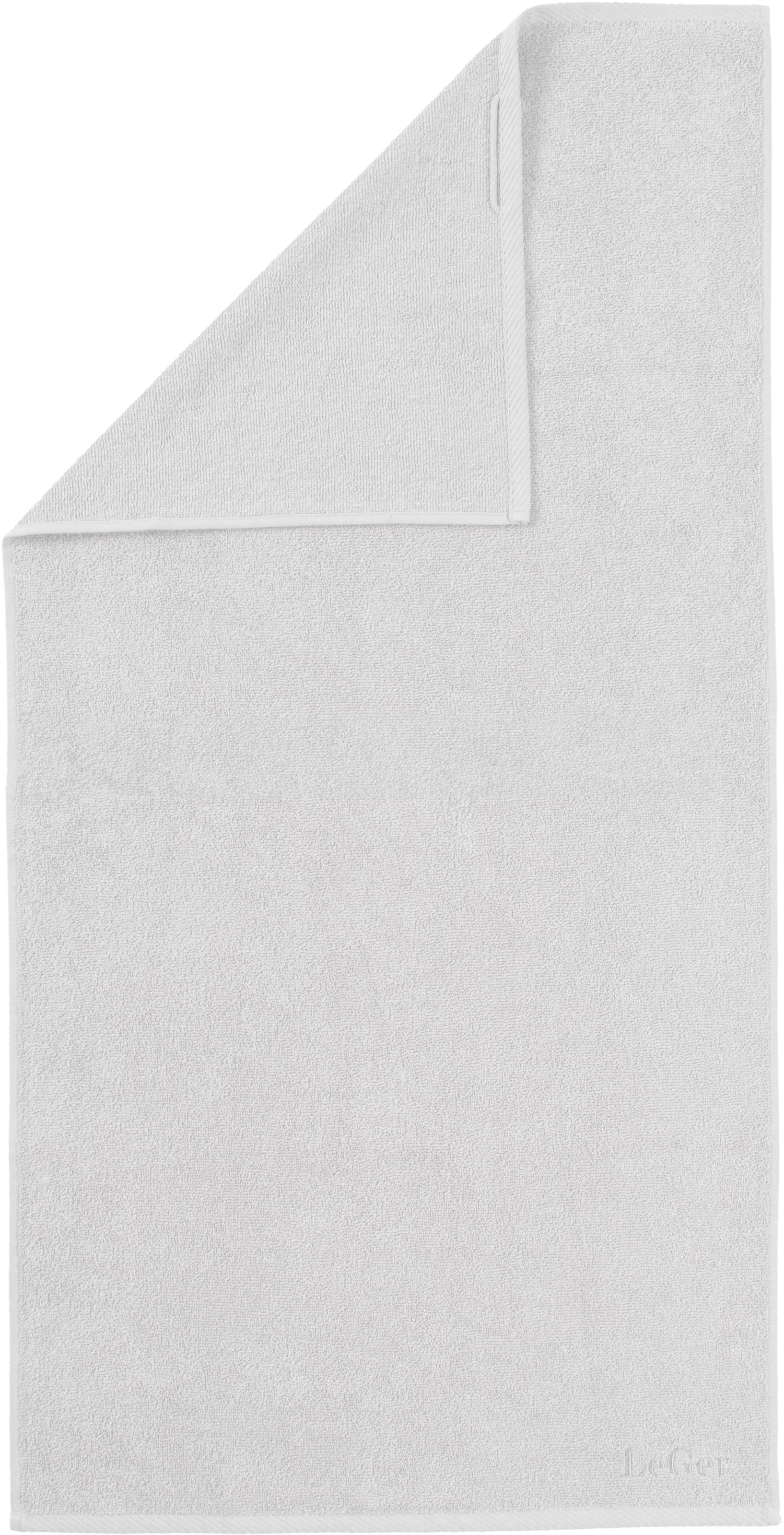 LeGer Home by Lena Gercke Handtuch Set »Lovina, Duschtücher, Handtücher, Seiftücher«, 6 tlg., Walkfrottier, Handtücher mit Logostikerei, 100% Baumwolle, einfarbig, weich
