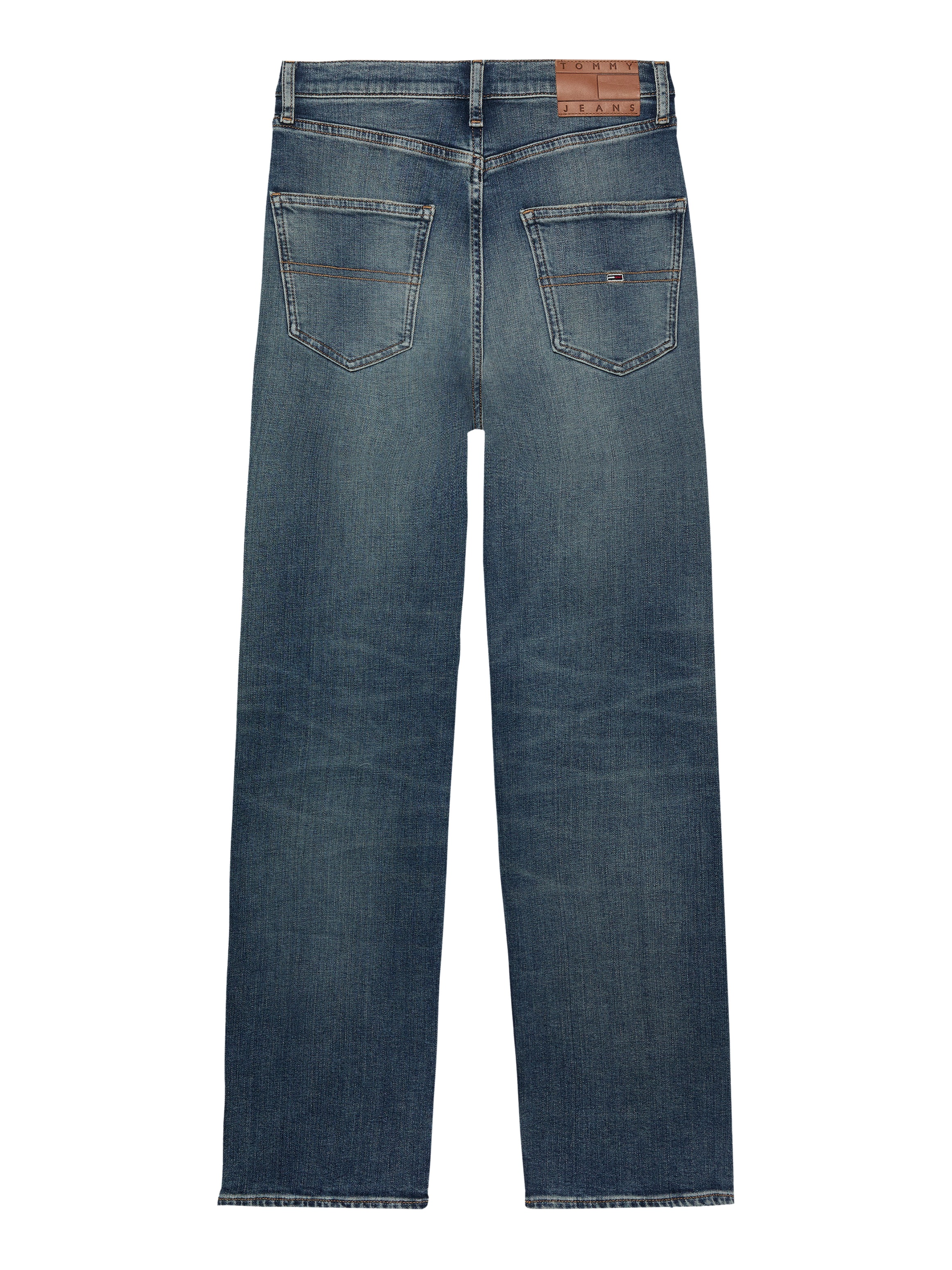 Tommy Jeans Straight-Jeans »LAYLA HR SLIM STR«, in Knöchellänge