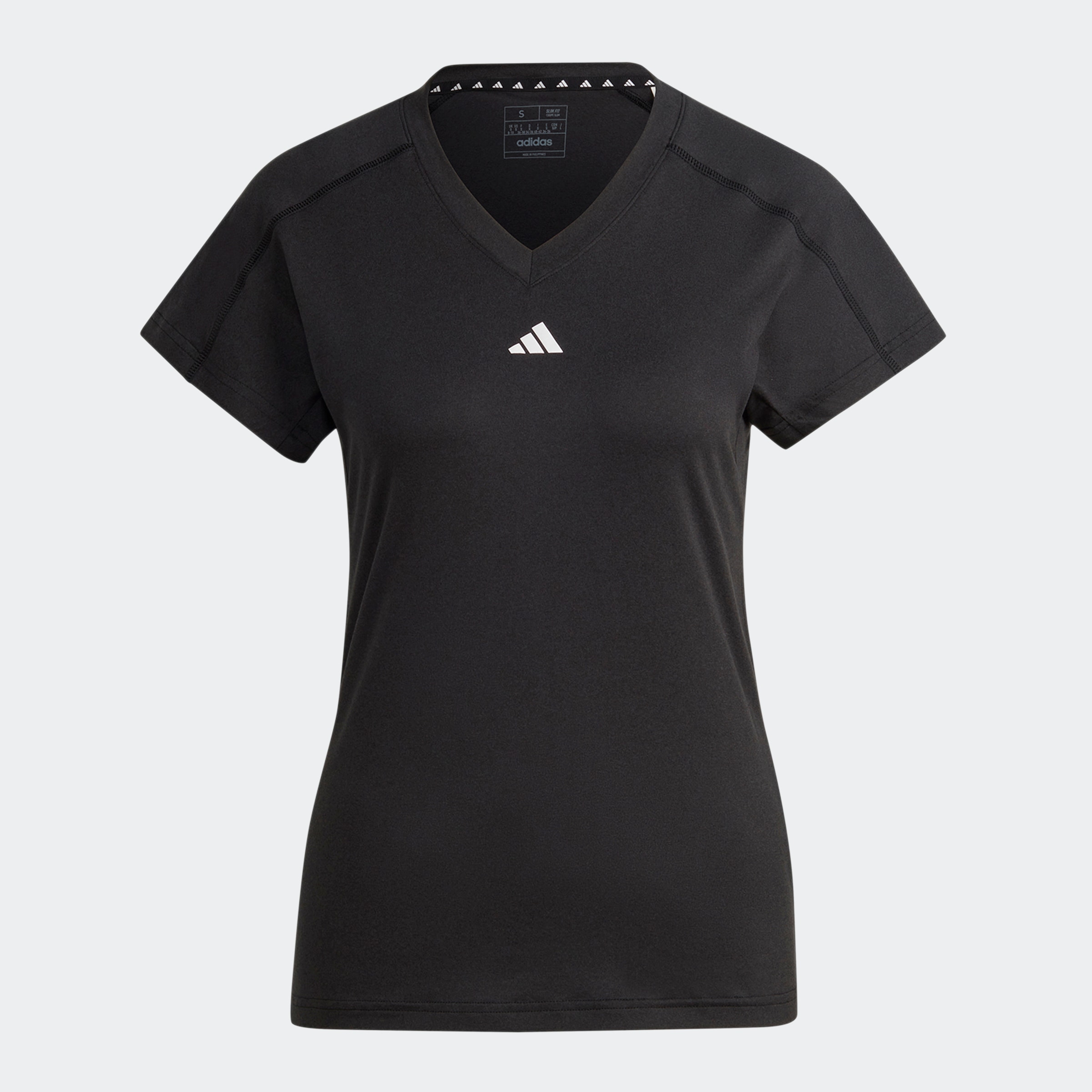 adidas Performance T-Shirt »TR-ES MIN T«, Trainingsshirt, feuchtigkeitsabsorbierend mit V Ausschnitt