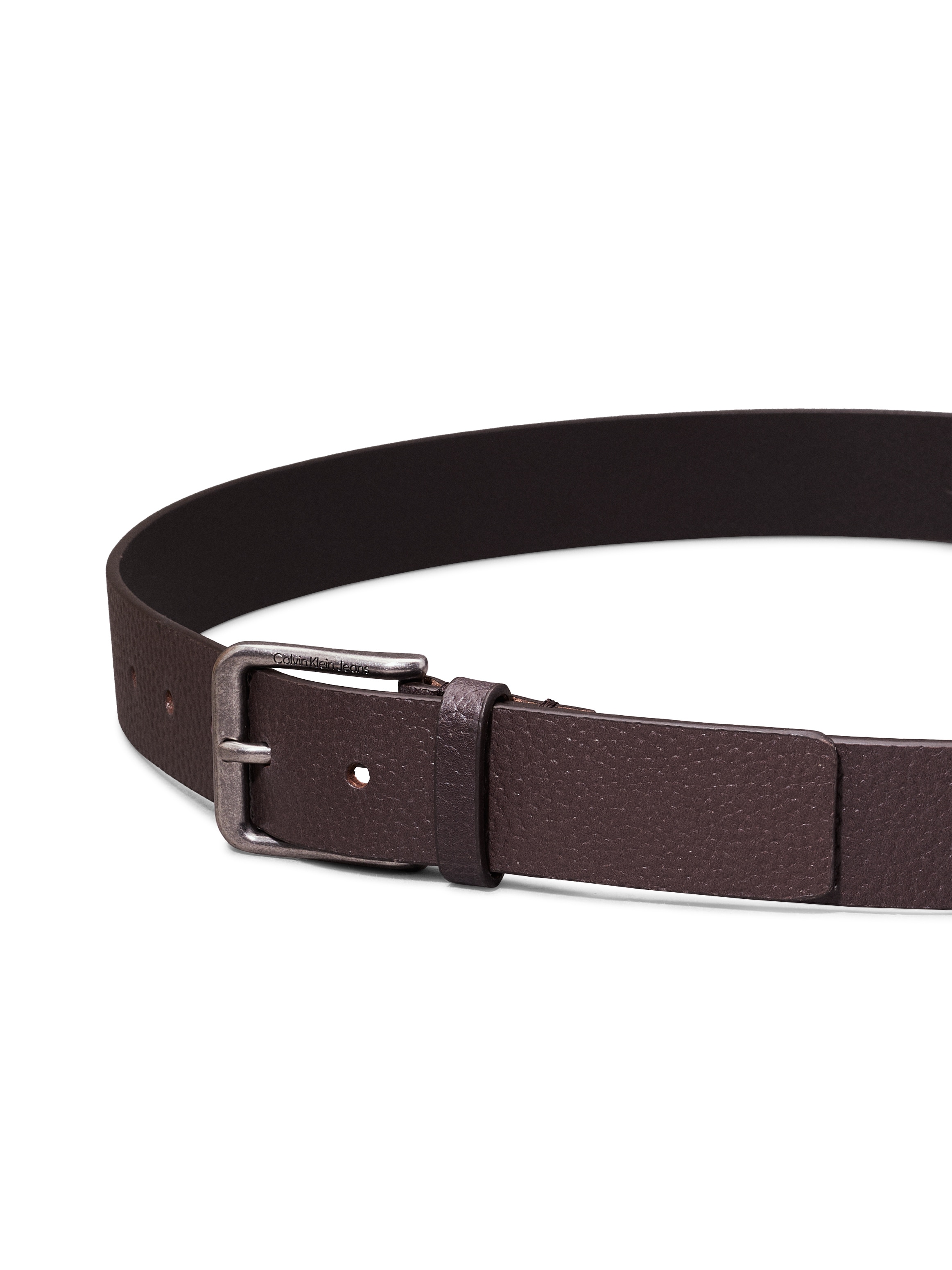 Calvin Klein Jeans Ledergürtel »CLASSIC CASUAL BELT 35MM«, Logoprägung, Einfachdornschliesse