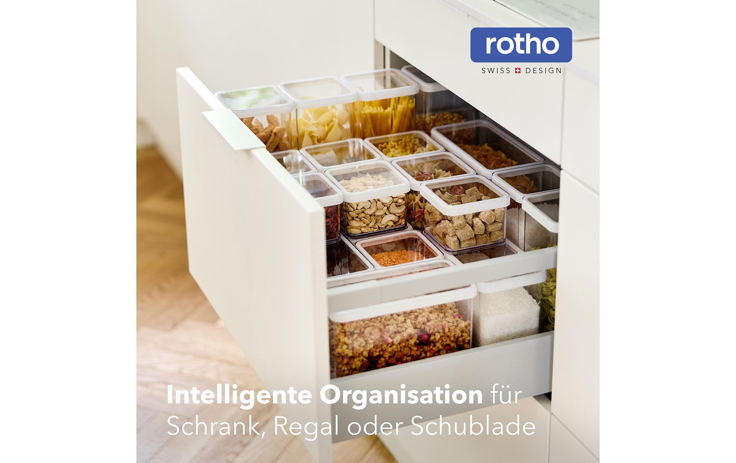 ROTHO Vorratsdose »Set Premium 24 tlg. Loft 27 l«