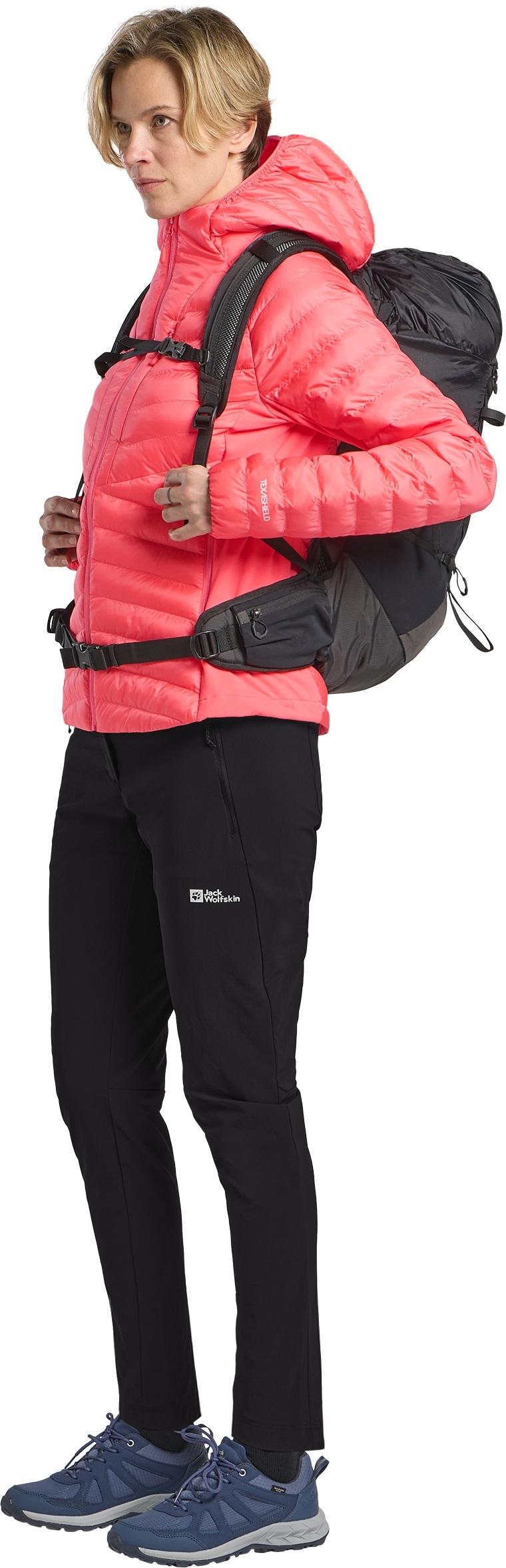 Jack Wolfskin Funktionsjacke »ROUTEBURN PRO INS JKT W« mit Kapuze