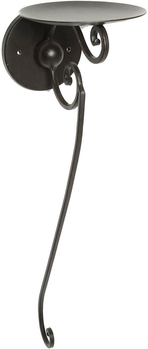 Image of Ambiente Haus Wandkerzenhalter »Schwarzer Eisen-Wandleuchter 60cm«, (1 St.) bei Ackermann Versand Schweiz