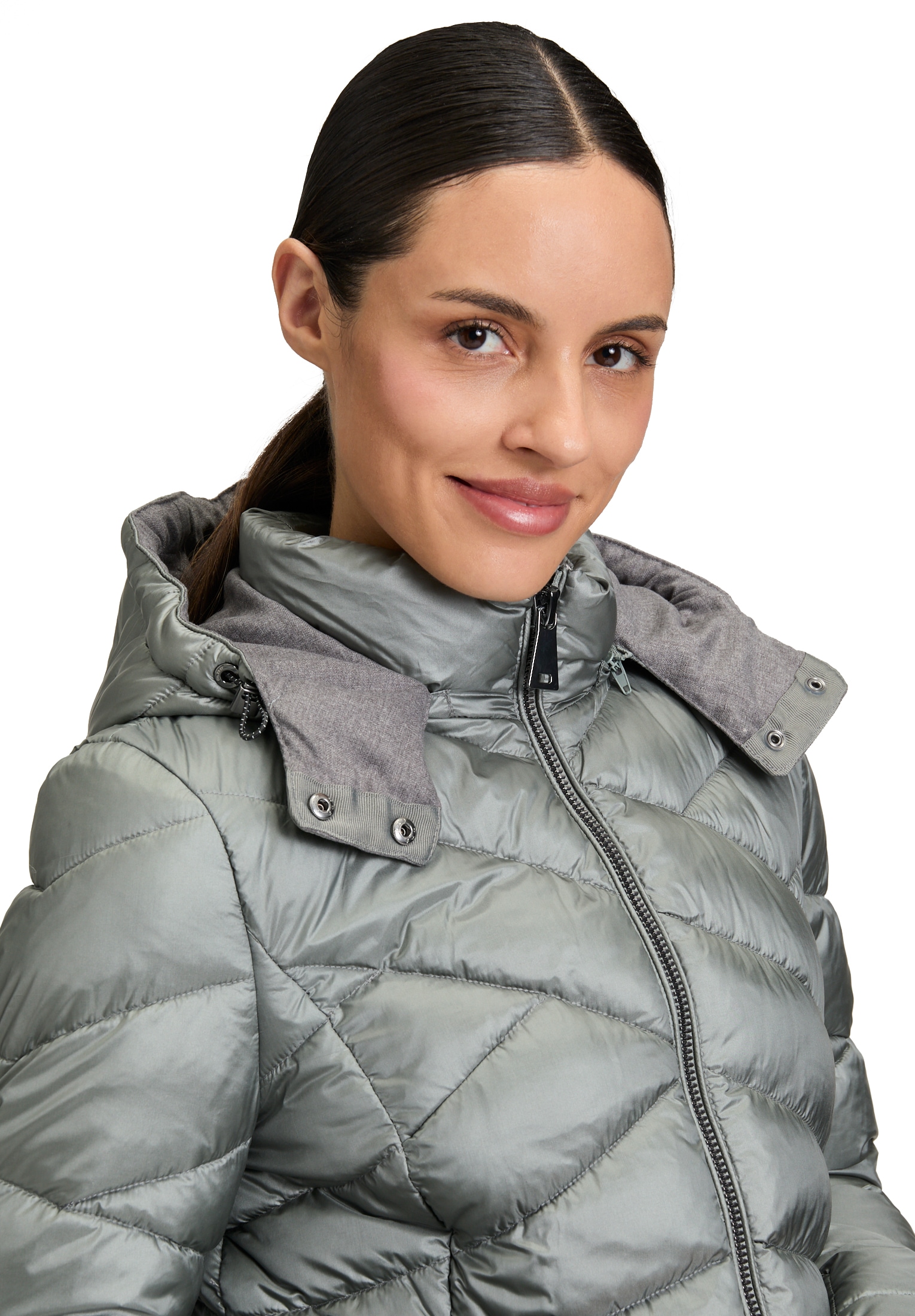 Gil Bret Steppjacke mit Kapuze mit Kapuze