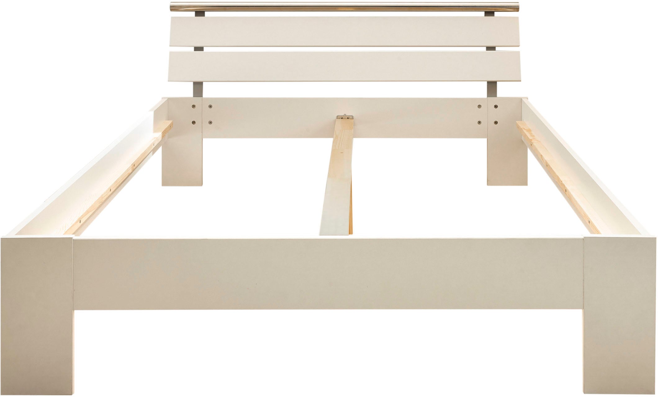 Schlafkontor Futonbett »Nizza«, Breite 140 cm, mit XXL Belastbarkeit bis zu 200 kg