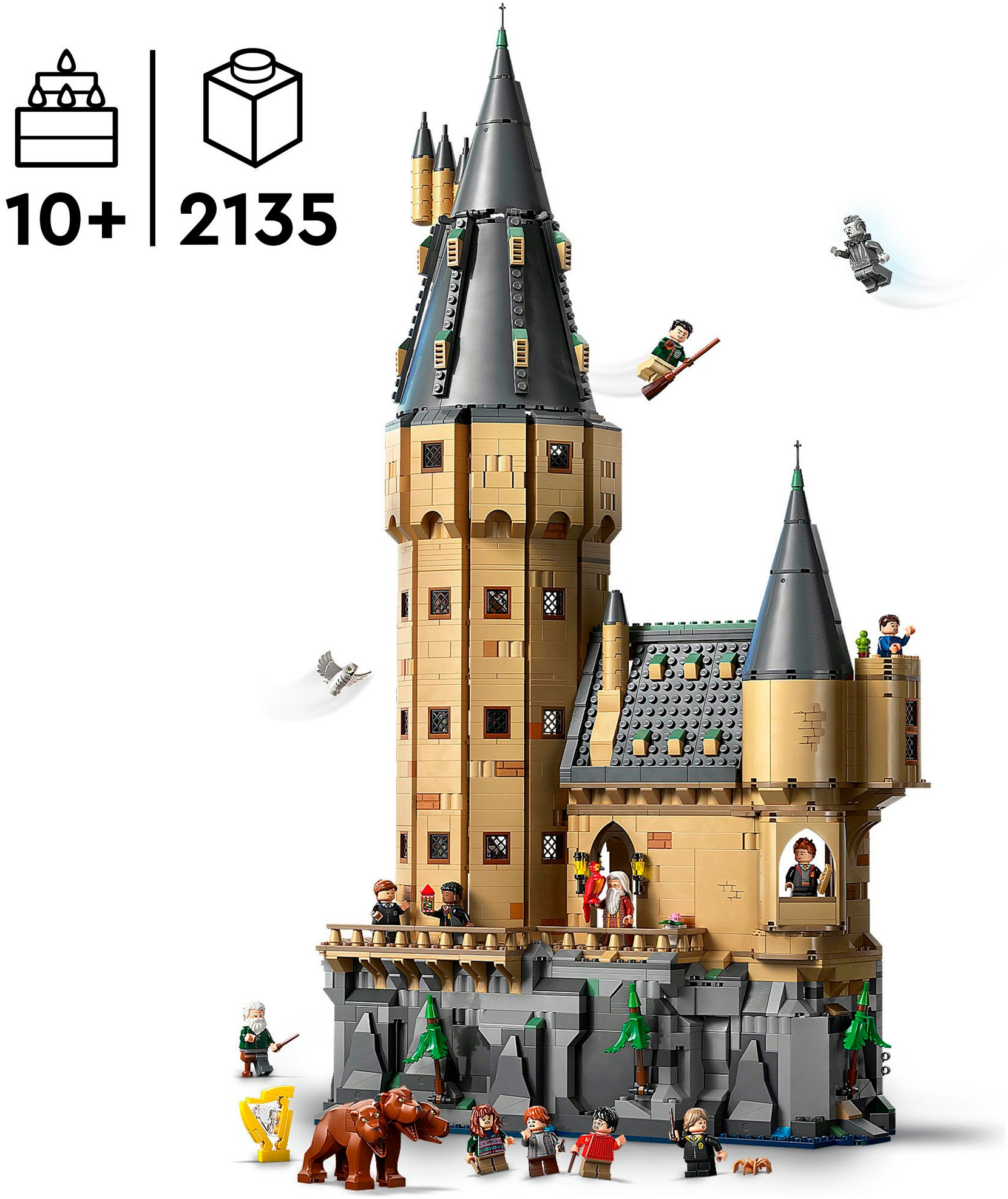LEGO® Pions de construction »Schloss Hogwarts: Der Hauptturm (76454), LEGO Harry Potter™« Made in Europe