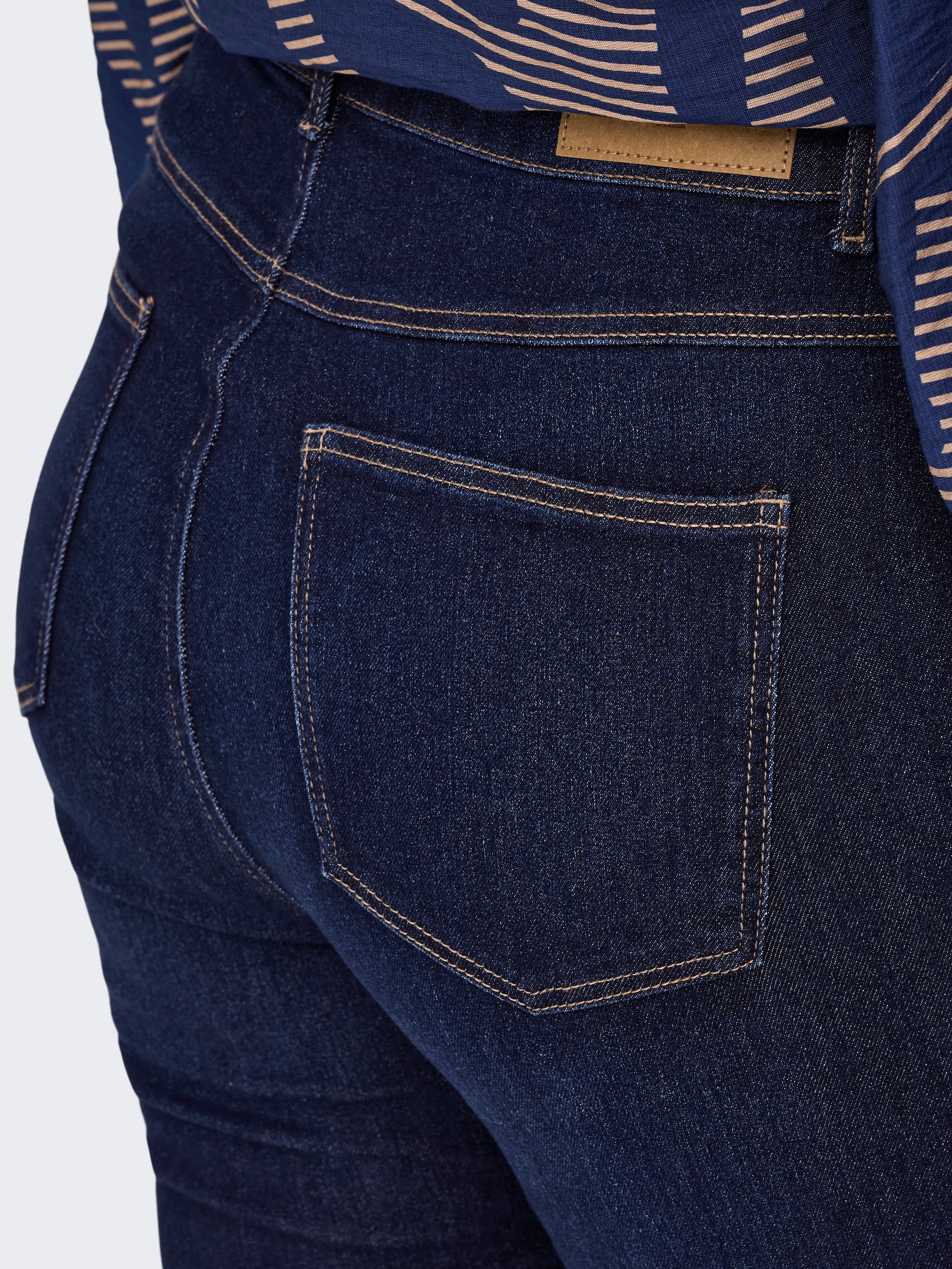 ONLY CARMAKOMA Jeans skinny »CARCRUZ EX HW SKINNY DNM PIMBOX BF«