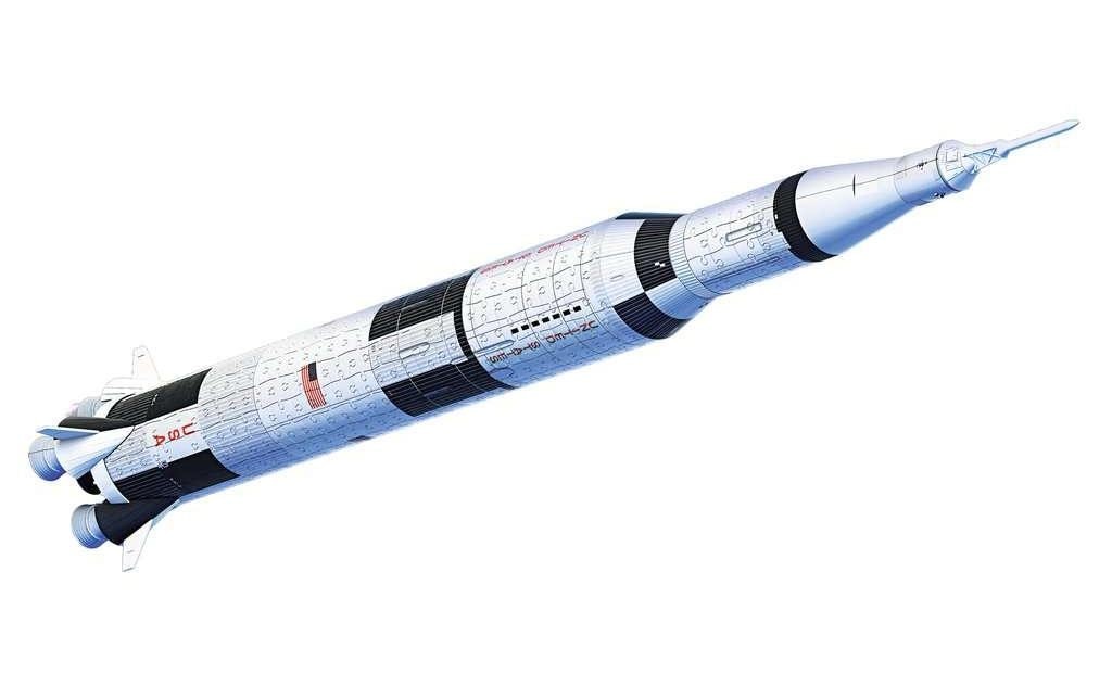 Ravensburger 3D-Puzzle »Apollo Saturn V Rocket«, (440 tlg.)
