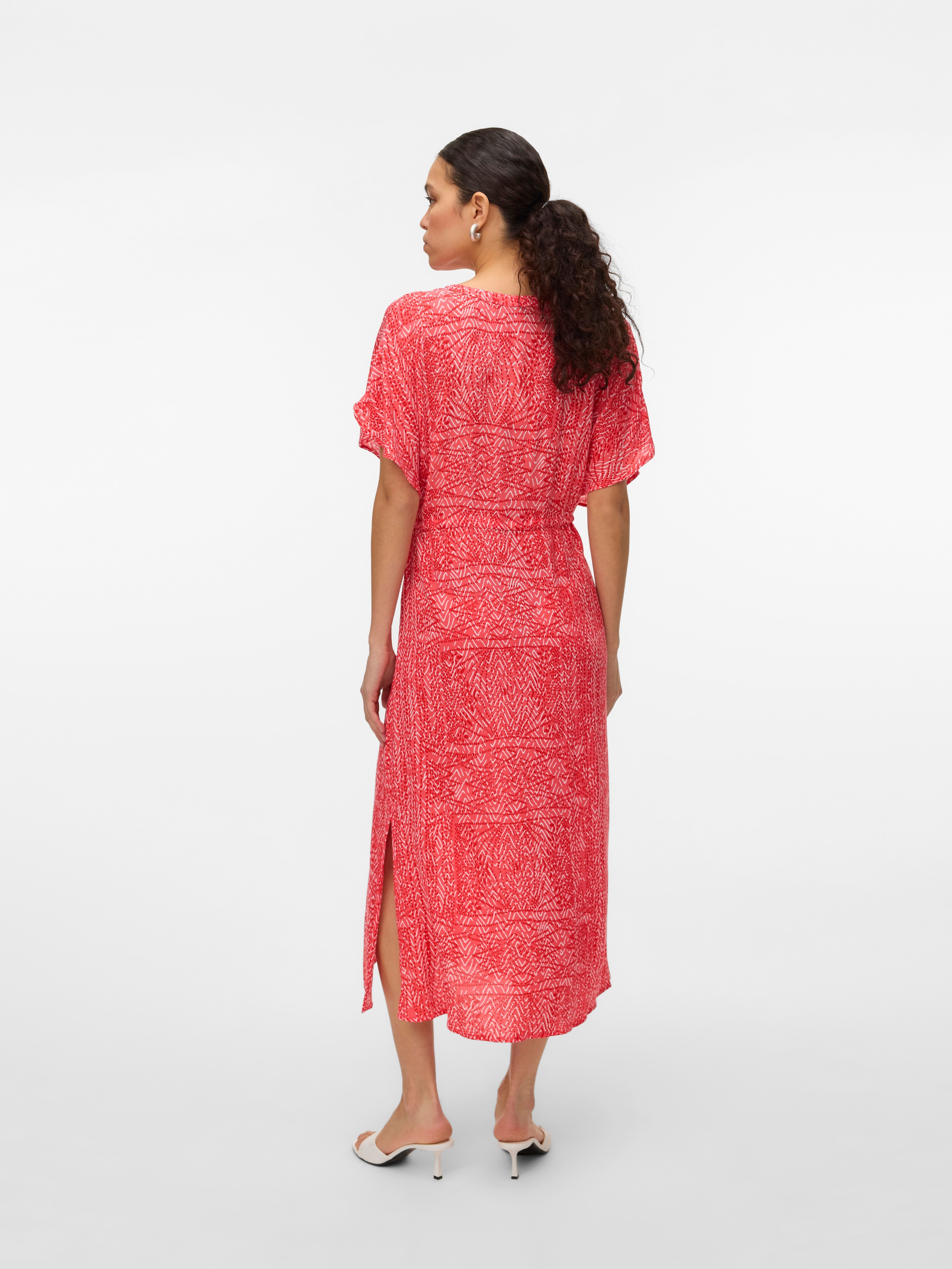 Vero Moda Maxikleid »VMMENNY SS 7/8 KAFTAN WVN GA«