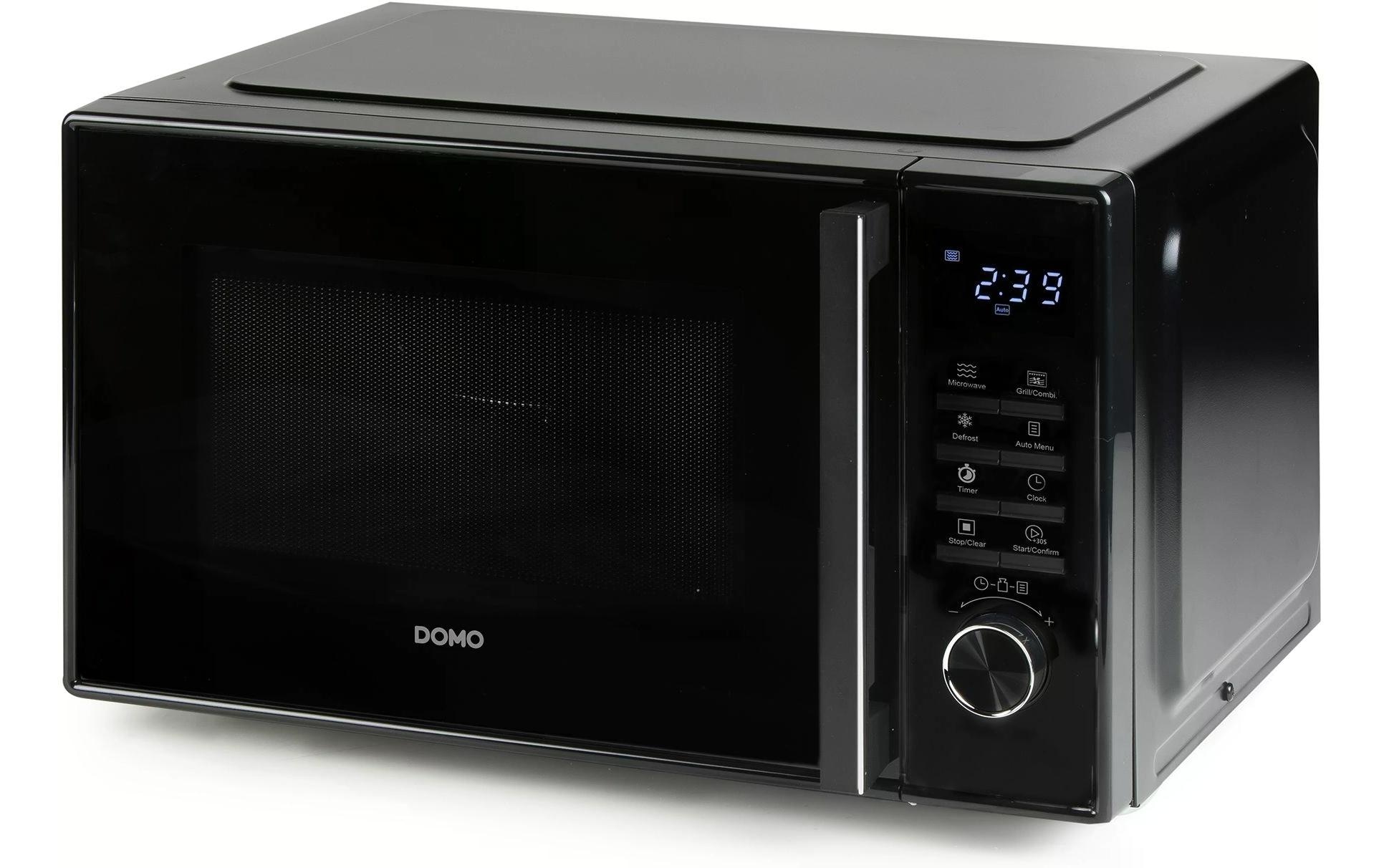 Domo Mikrowelle »mit Grill DO22501G Schwarz«, 1000 W