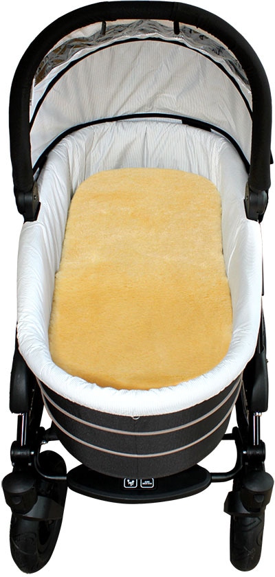 Heitmann Felle Babylammfell »Einlage - echtes Lammfell«, ideal für Soft-Tragtaschen, Kinderwagen, Buggy, Kinderbett, waschbar