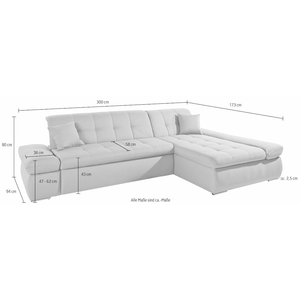 INOSIGN Ecksofa