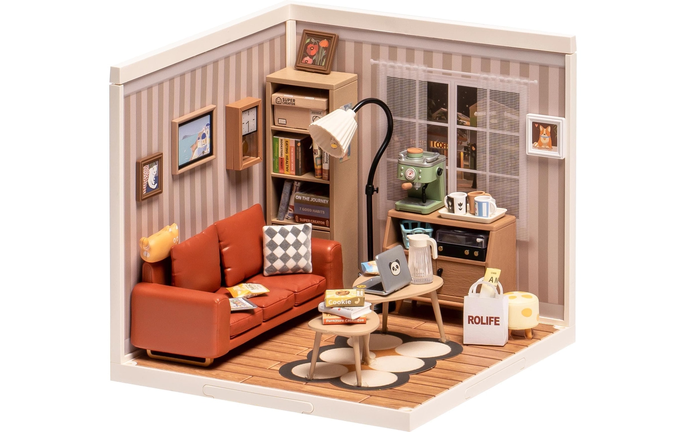   Modellbausatz »RoboTime Gemütliche Wohnlounge«