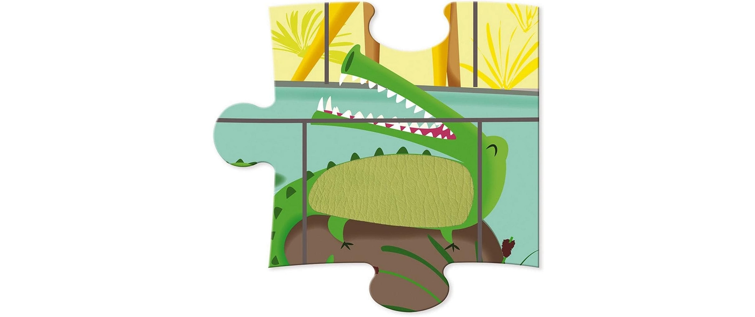Janod Puzzle »Ein Tag im Zoo«
