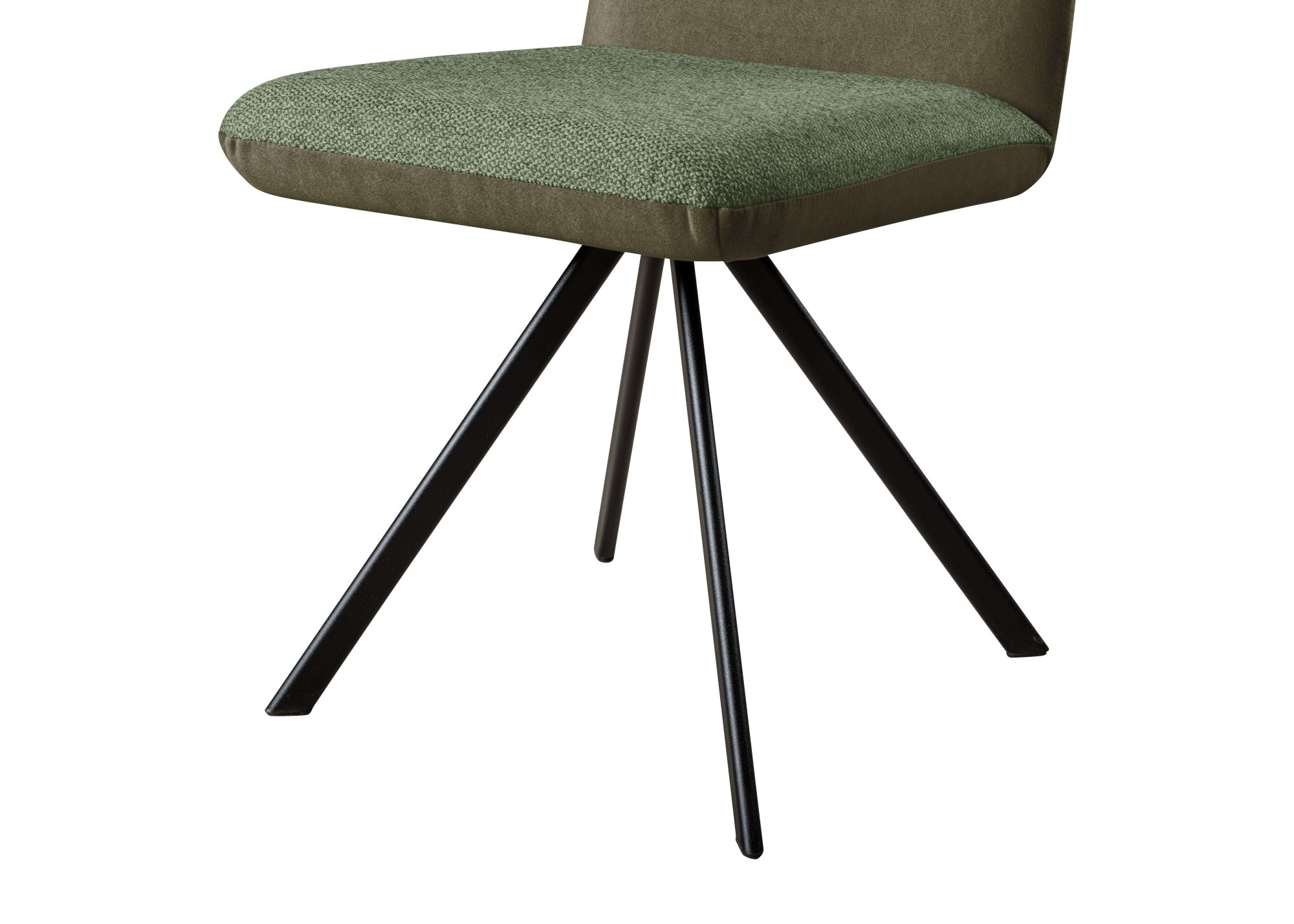 GOODproduct Ensemble de bancs d'angle »Gabi Essecke, Sitzgruppe, Eckbankgruppe, Küchenbankgruppe« Ensemble, 4tlg, 4 pièces tlg. Gestell aus matt-schwarzem Flachmetall, stabil, 2-Stoff-Design
