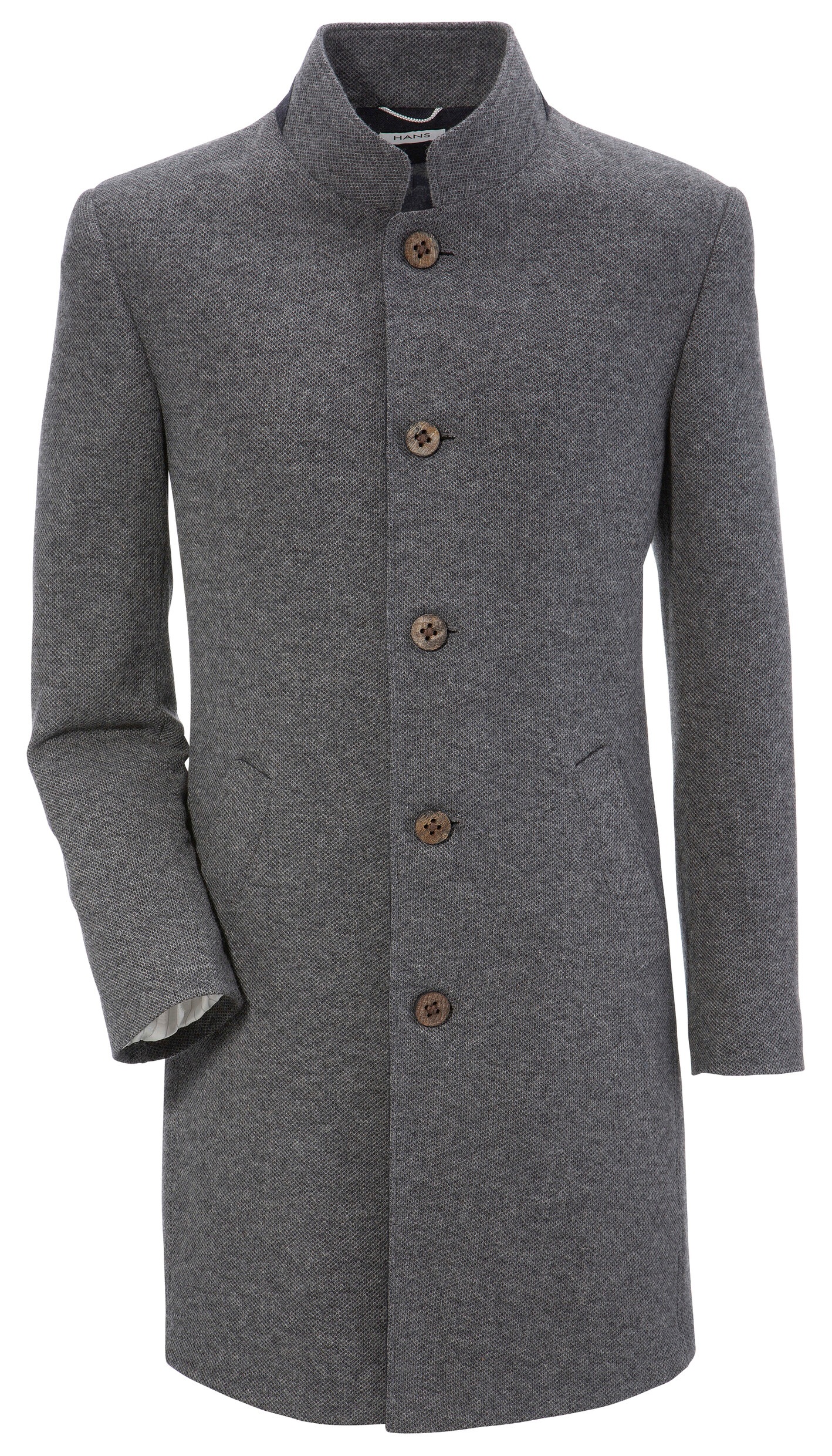 Image of H. Moser Wollmantel, Herren, mit strukturiertem Gewebe bei Ackermann Versand Schweiz