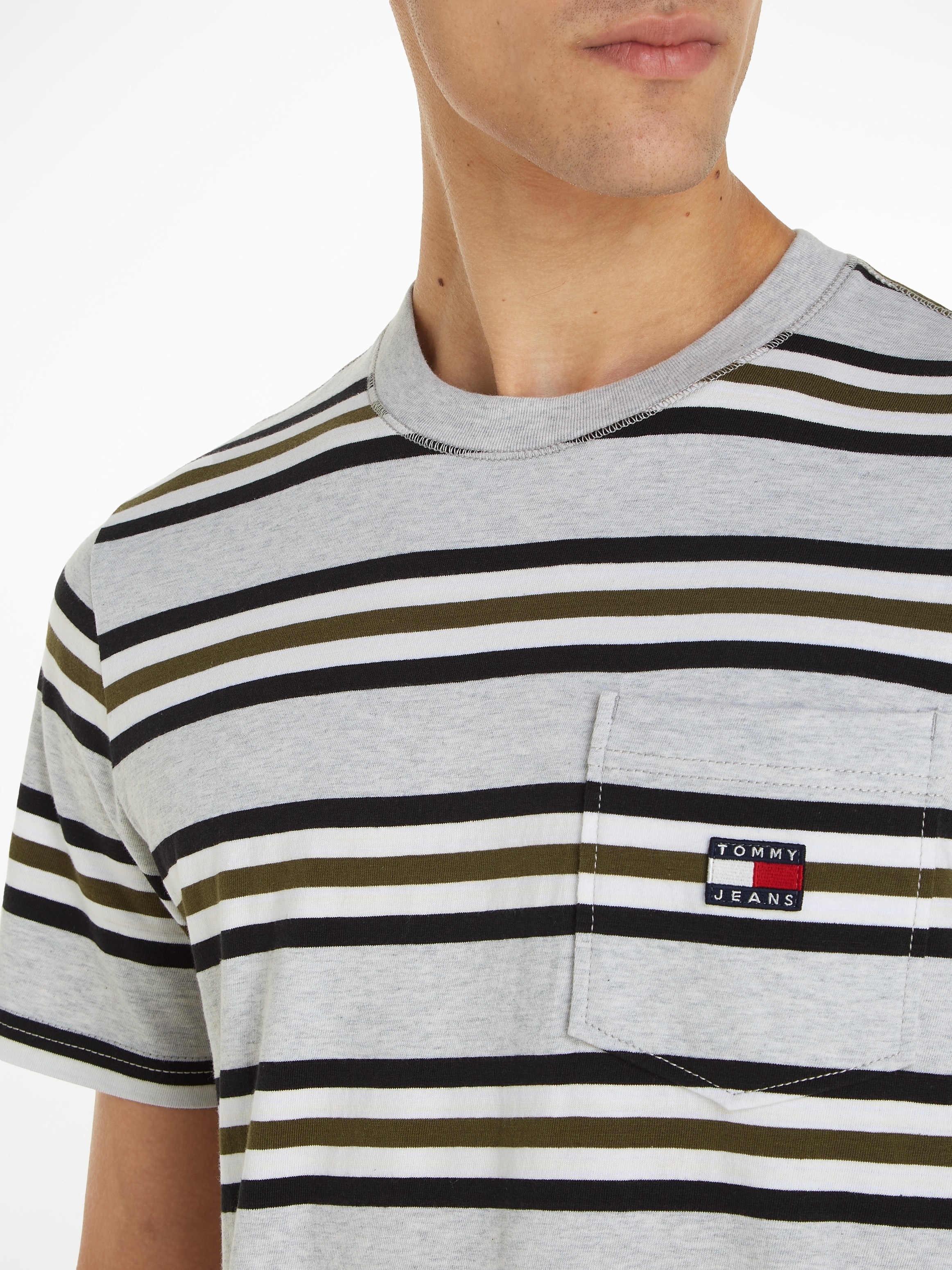 T-Shirt prix bas à en »TJM REG TEE« STRIPE Jeans ligne Acheter Tommy Tendance FLAG