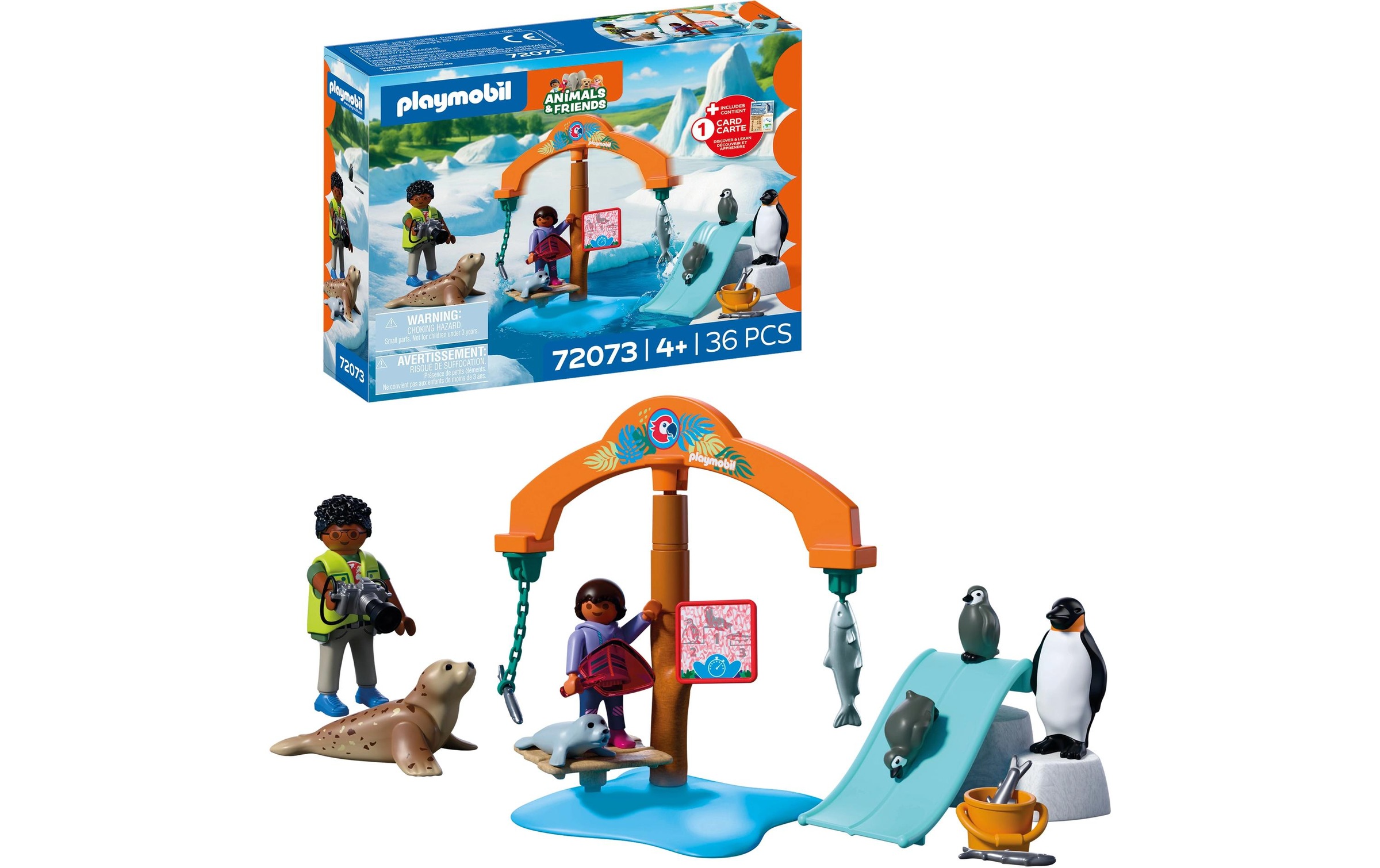 Playmobil® Jeu de construction »Zoo: Eis-Expedition (72073), Animals & Friends«