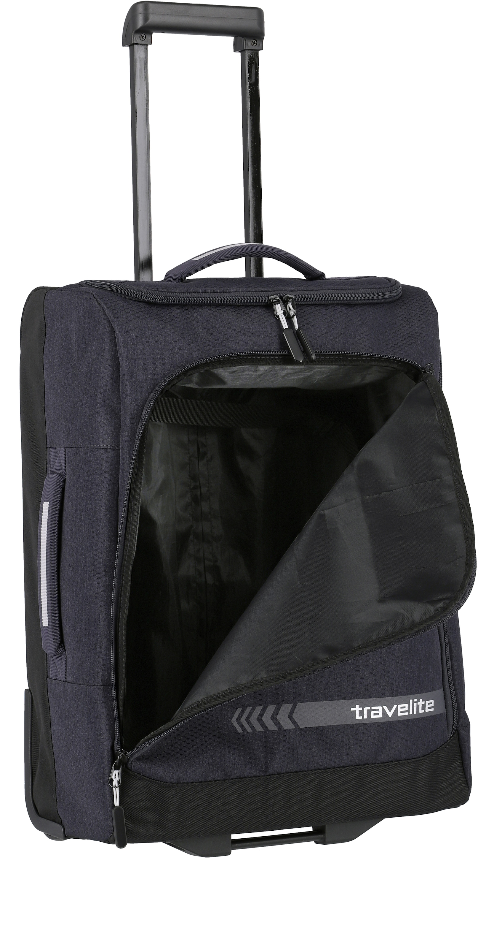 travelite Weichgepäck-Trolley »KICK OFF Reisetasche mit Rollen« 44 l 2 Rollen grosse Reise- und Freizeittasche – ideal als Reisegepäck