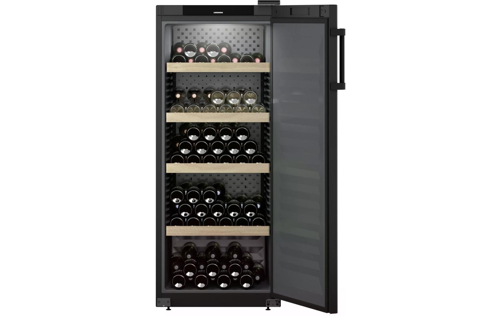 Liebherr Weinkühlschrank »WSbl 4601 GrandCru Rechts/Wechselbar«, für 166 St. Standardflaschen á 075l, Holzart: Buche (Europa)
