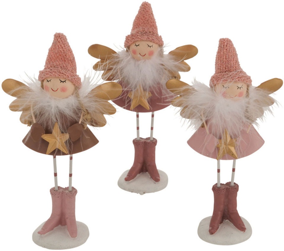 Image of BOLTZE Engelfigur »Namina«, (Set, 3 St.), Höhe ca. 17 cm bei Ackermann Versand Schweiz